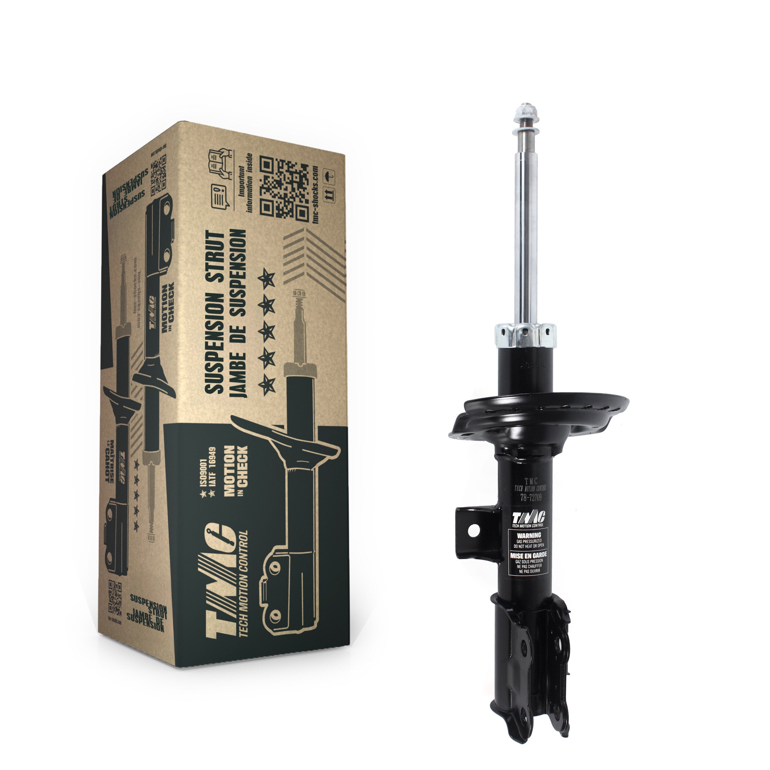 TMC 78-72709 Suspension Strut for 2011-2016 Hyundai Elantra, Hyundai Elantra Coupe - Front Left