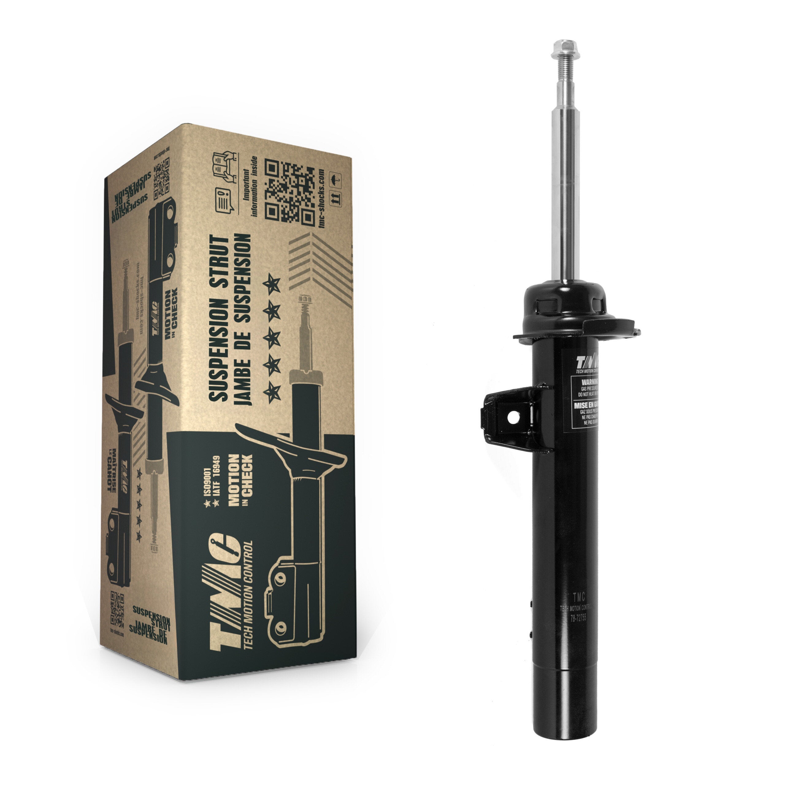 TMC 78-72755 Suspension Strut for 2006-2013 BMW 135is, BMW 335is, BMW 335d - Front Right