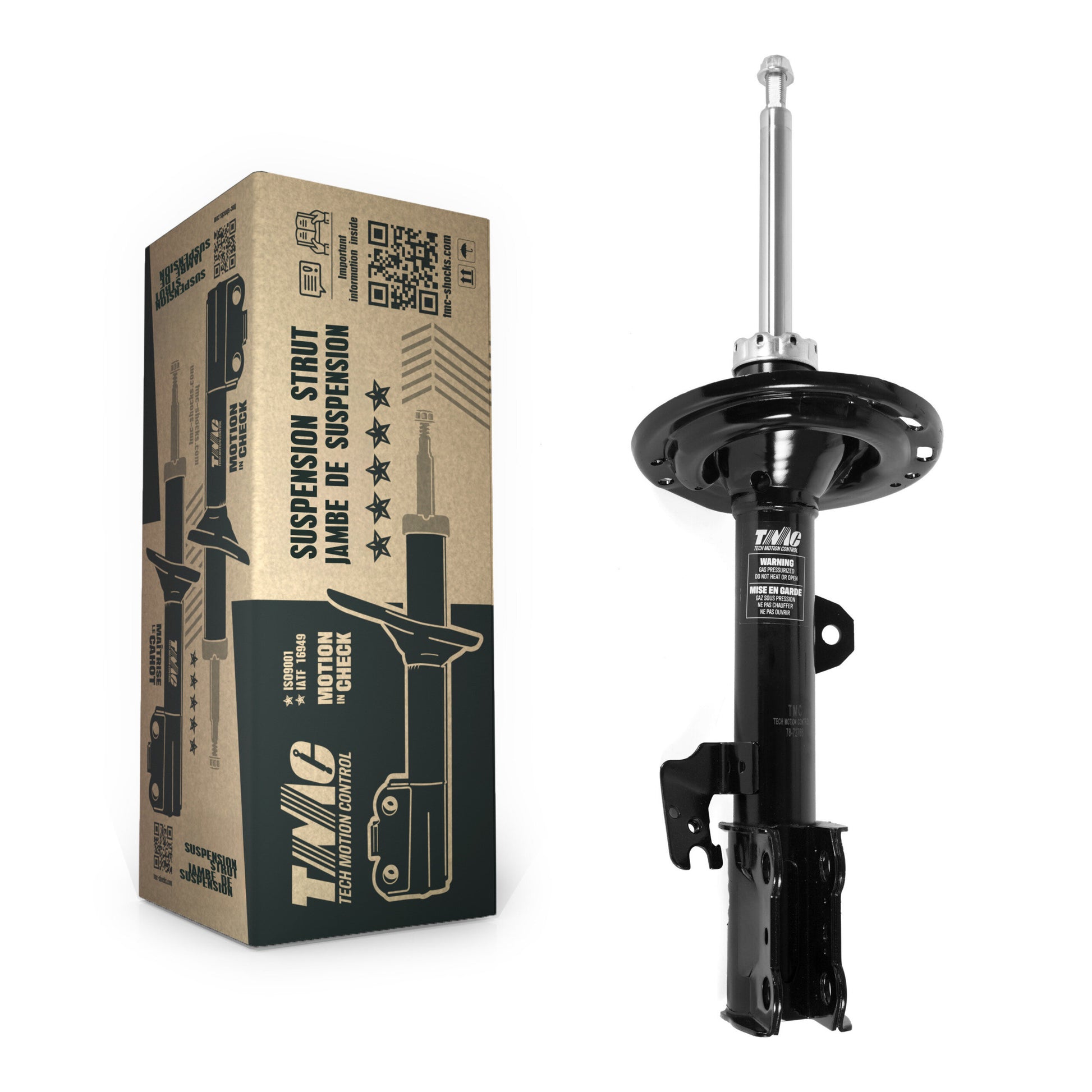 TMC 78-72766 Suspension Strut for 2010-2015 Lexus RX350, Lexus RX450h, Toyota Highlander - Front Left