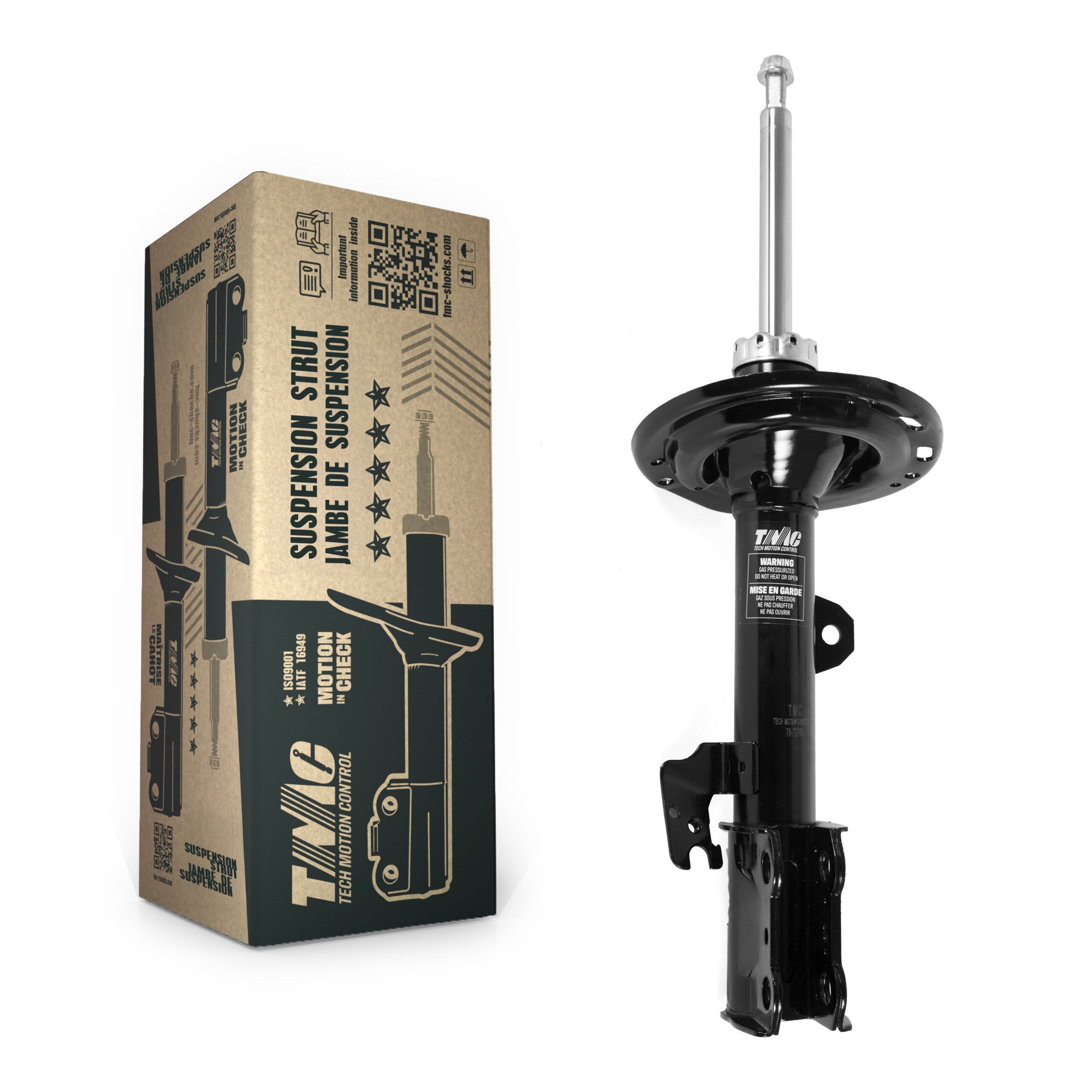 TMC 78-72766 Suspension Strut for 2010-2015 Lexus RX350, Lexus RX450h, Toyota Highlander - Front Left