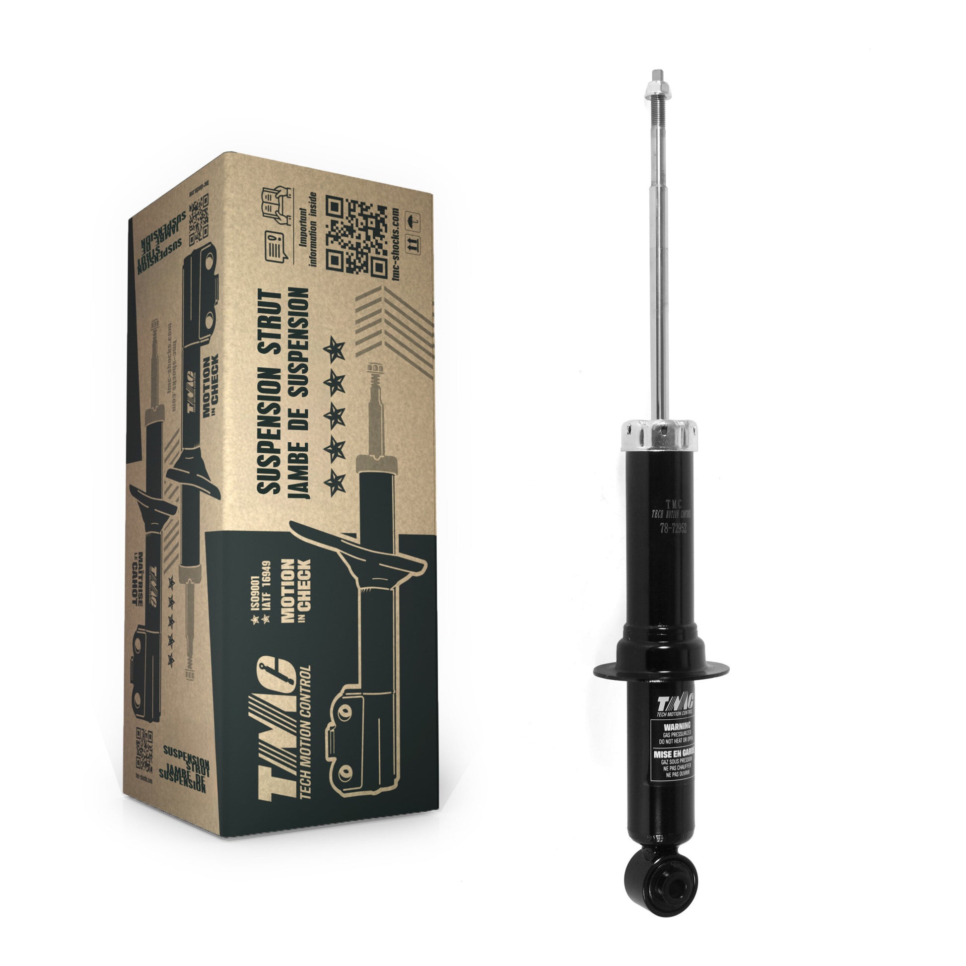 TMC 78-72952 Suspension Strut for 2011-2017 Jeep Compass, Jeep Patriot - Rear