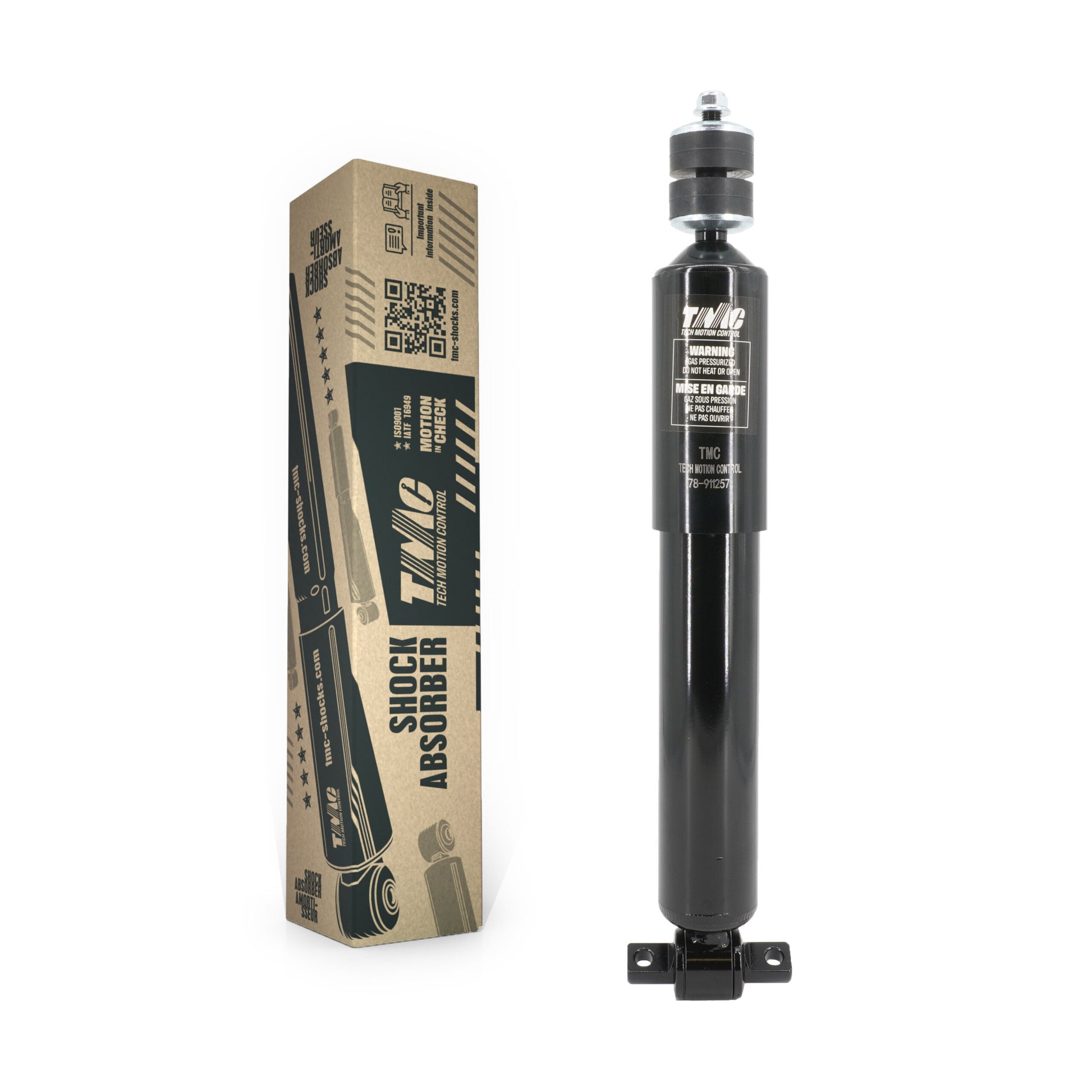 TMC 78-911257 Shock Absorber for 2003-2023 Chevrolet Express 2500, Chevrolet Express 3500, GMC Savana 2500 - Front