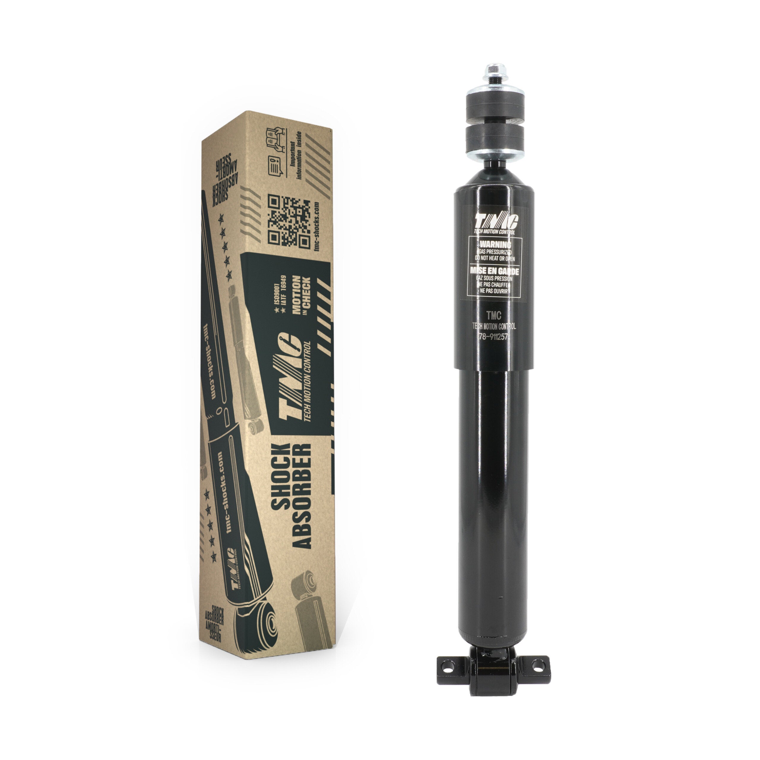 TMC 78-911257 Shock Absorber for 2003-2023 Chevrolet Express 2500, Chevrolet Express 3500, GMC Savana 2500 - Front