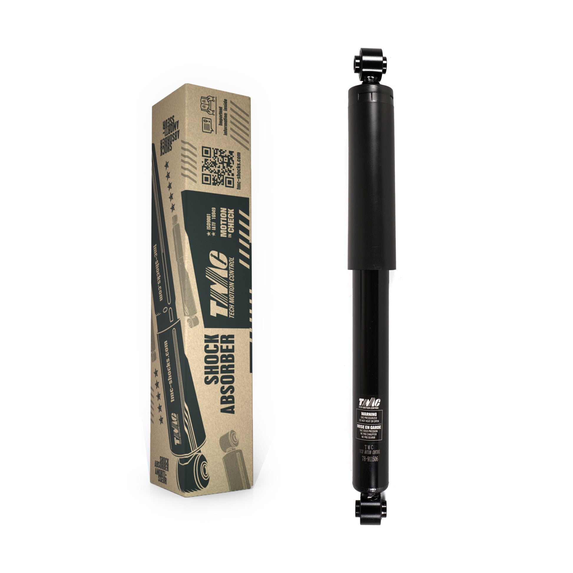 TMC 78-911506 Shock Absorber for 2000-2020 GMC Yukon, GMC Yukon XL, Chevrolet Suburban - Rear