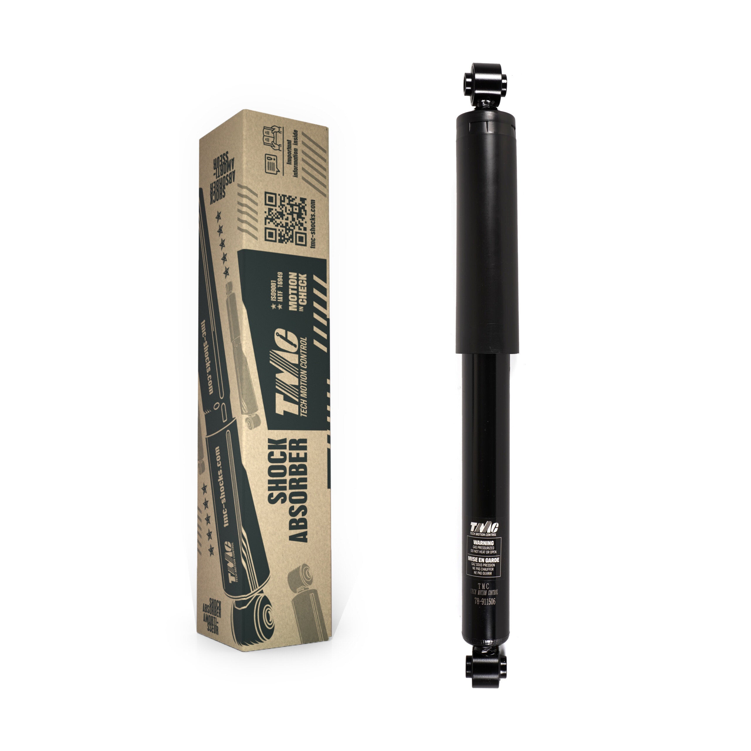 TMC 78-911506 Shock Absorber for 2000-2020 GMC Yukon, GMC Yukon XL, Chevrolet Suburban - Rear
