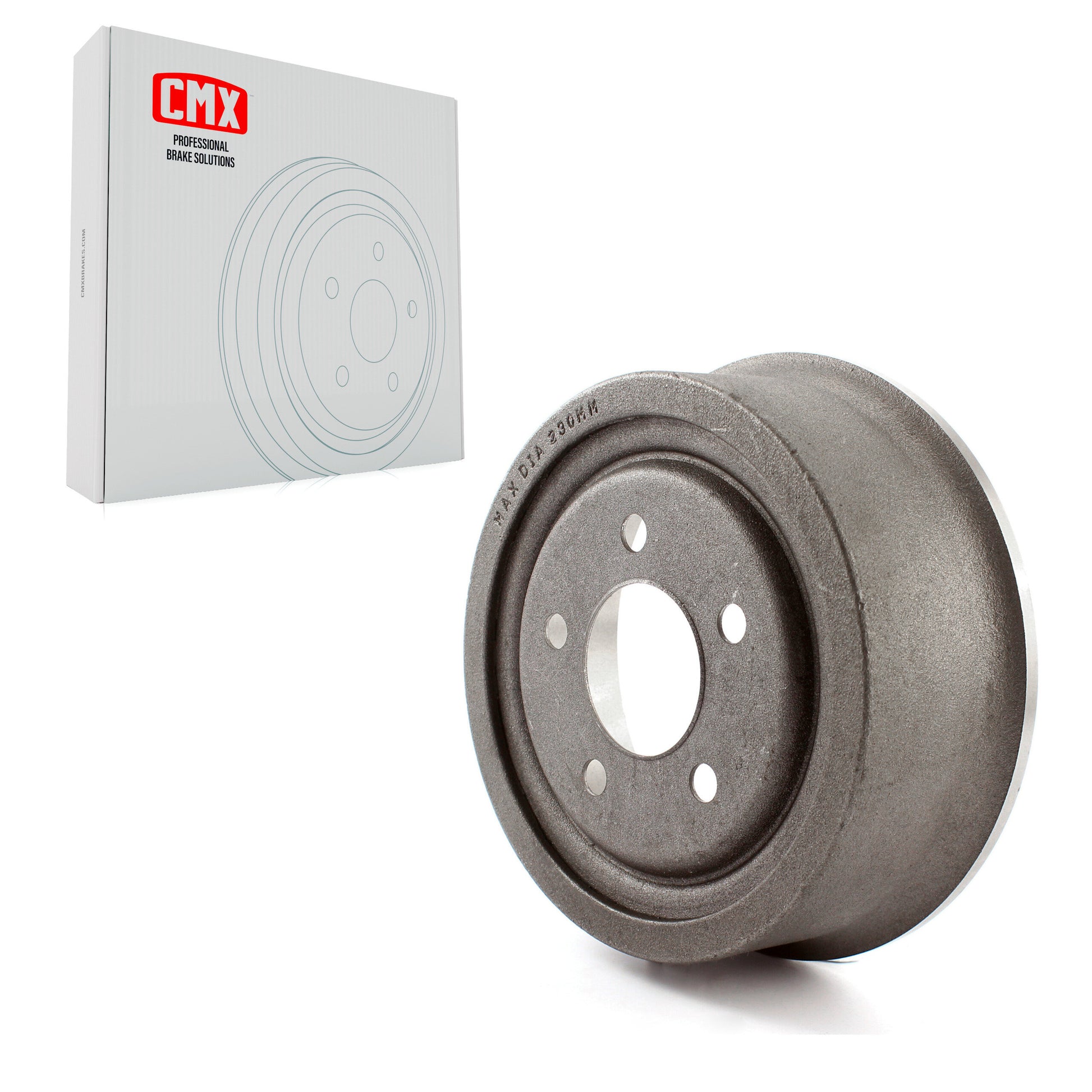 CMX 8-2469 Brake Drum for 1990-2006 Jeep TJ, Jeep Wrangler, Jeep Cherokee - Rear
