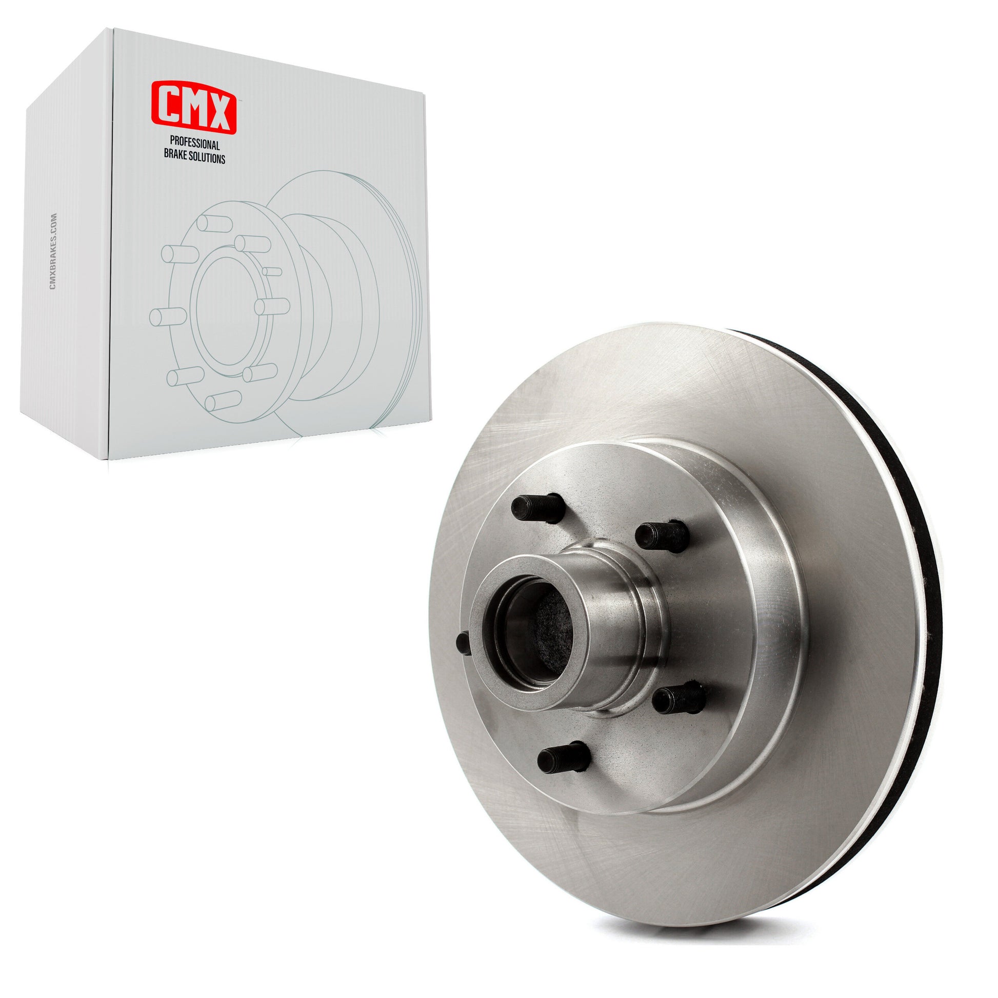 CMX 8-5006 Disc Brake Rotor and Hub Assembly for 1980-1996 Cadillac Commercial Chassis, Chevrolet G20, GMC G2500 - Front