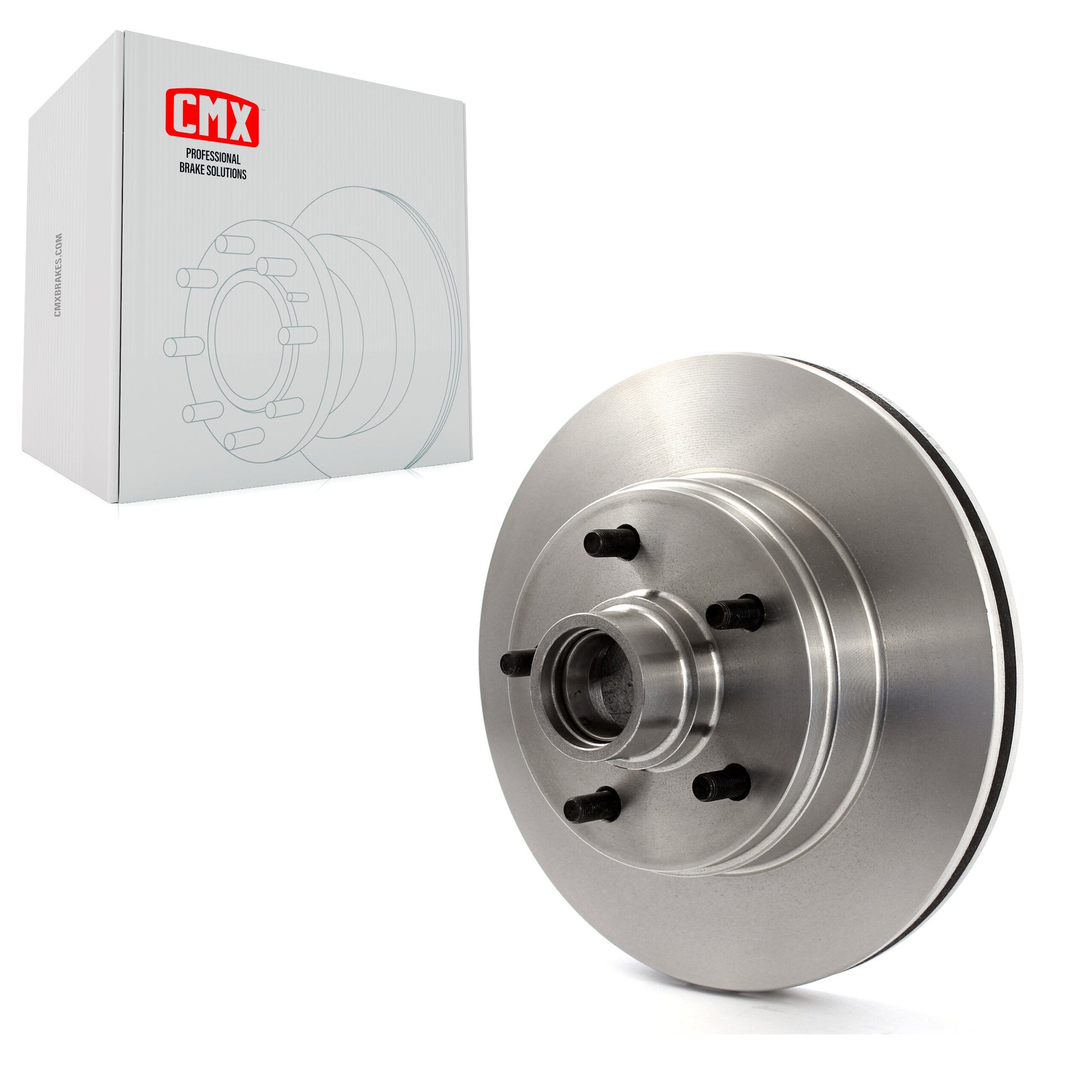 CMX 8-56152 Disc Brake Rotor and Hub Assembly for 1990-2002 Chevrolet Astro, GMC Safari - Front