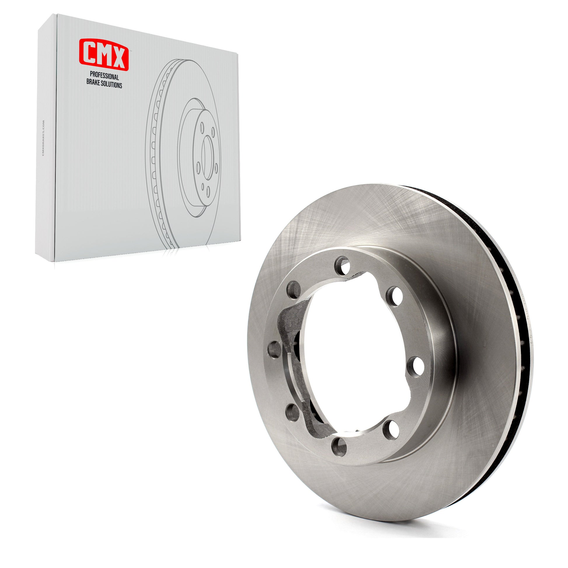 CMX 8-56242 Disc Brake Rotor for 1988-2000 GMC K2500, Chevrolet K2500 Suburban, Chevrolet Tahoe - Front