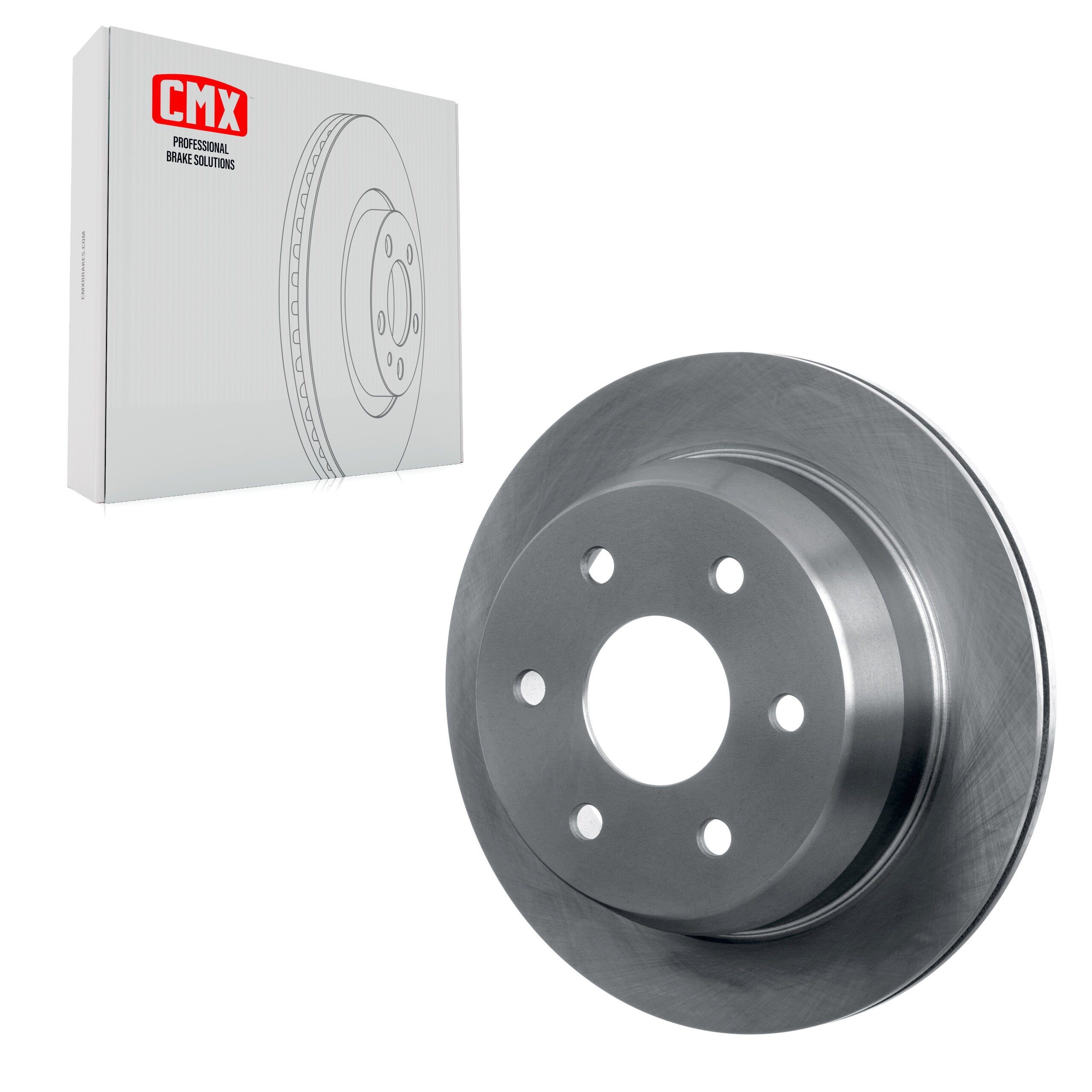 CMX 8-56827 Disc Brake Rotor for 1999-2007 Chevrolet Silverado 1500 Classic, GMC Sierra 1500 Classic, Chevrolet Astro - Rear