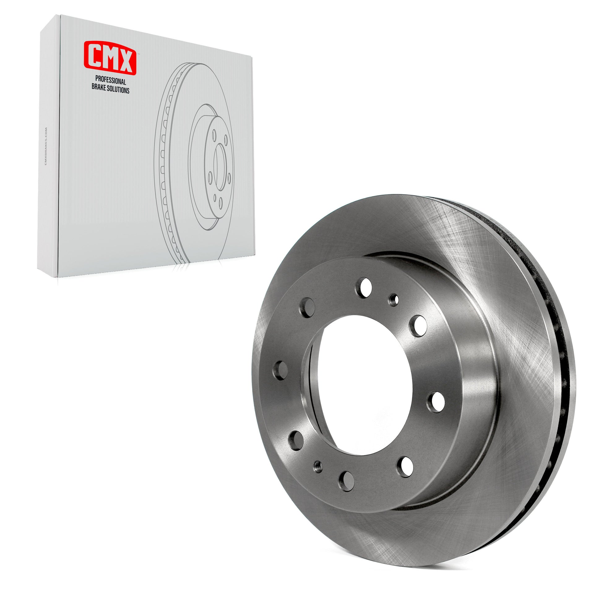 CMX 8-56829 Disc Brake Rotor for 1999-2024 GMC Savana 3500, Chevrolet Express 3500, Chevrolet Express 2500 - Front