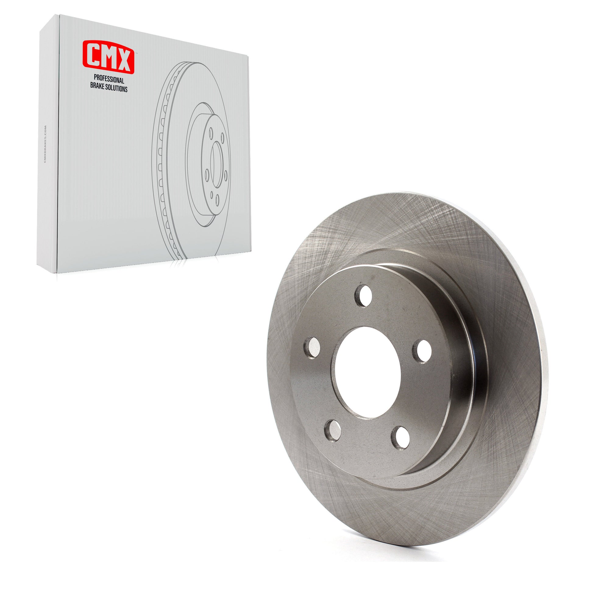 CMX 8-56851 Disc Brake Rotor for 2000-2005 Pontiac Bonneville, Buick Park Avenue, Cadillac Eldorado - Rear