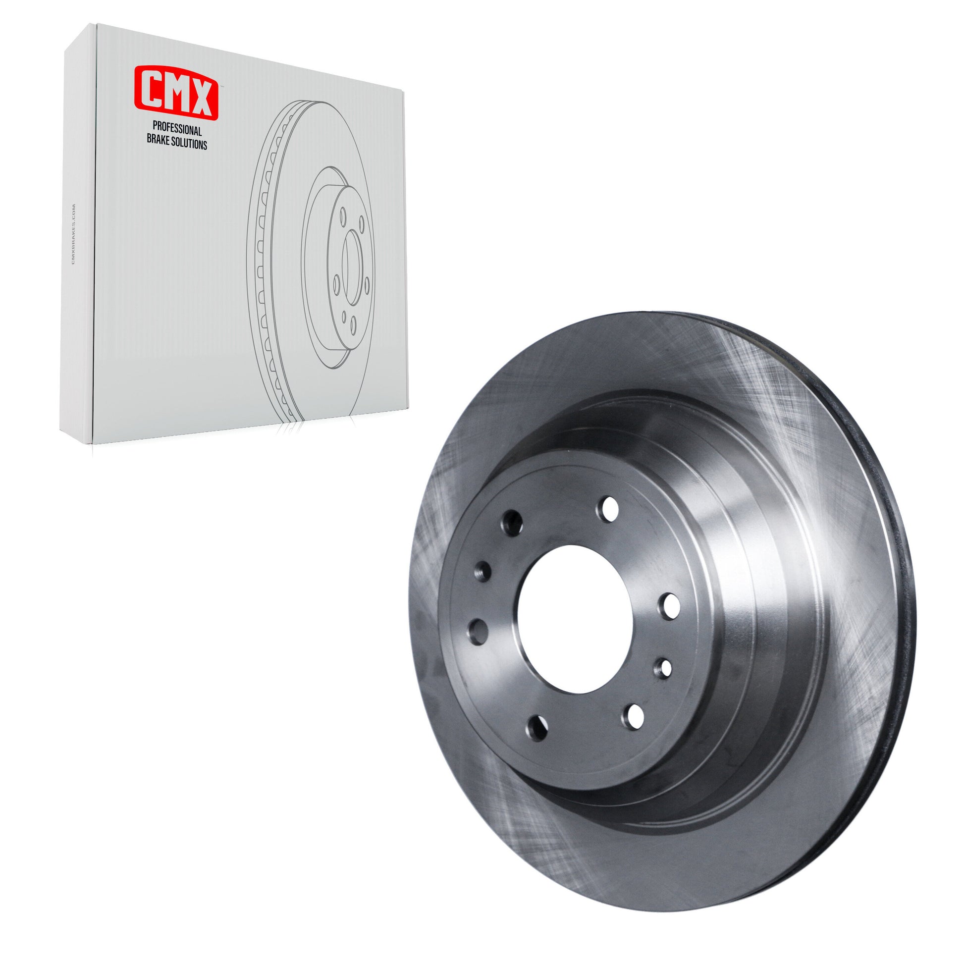 CMX 8-580029 Disc Brake Rotor for 2002-2009 Saab 9-7x, Buick Rainier, GMC Envoy XUV - Rear