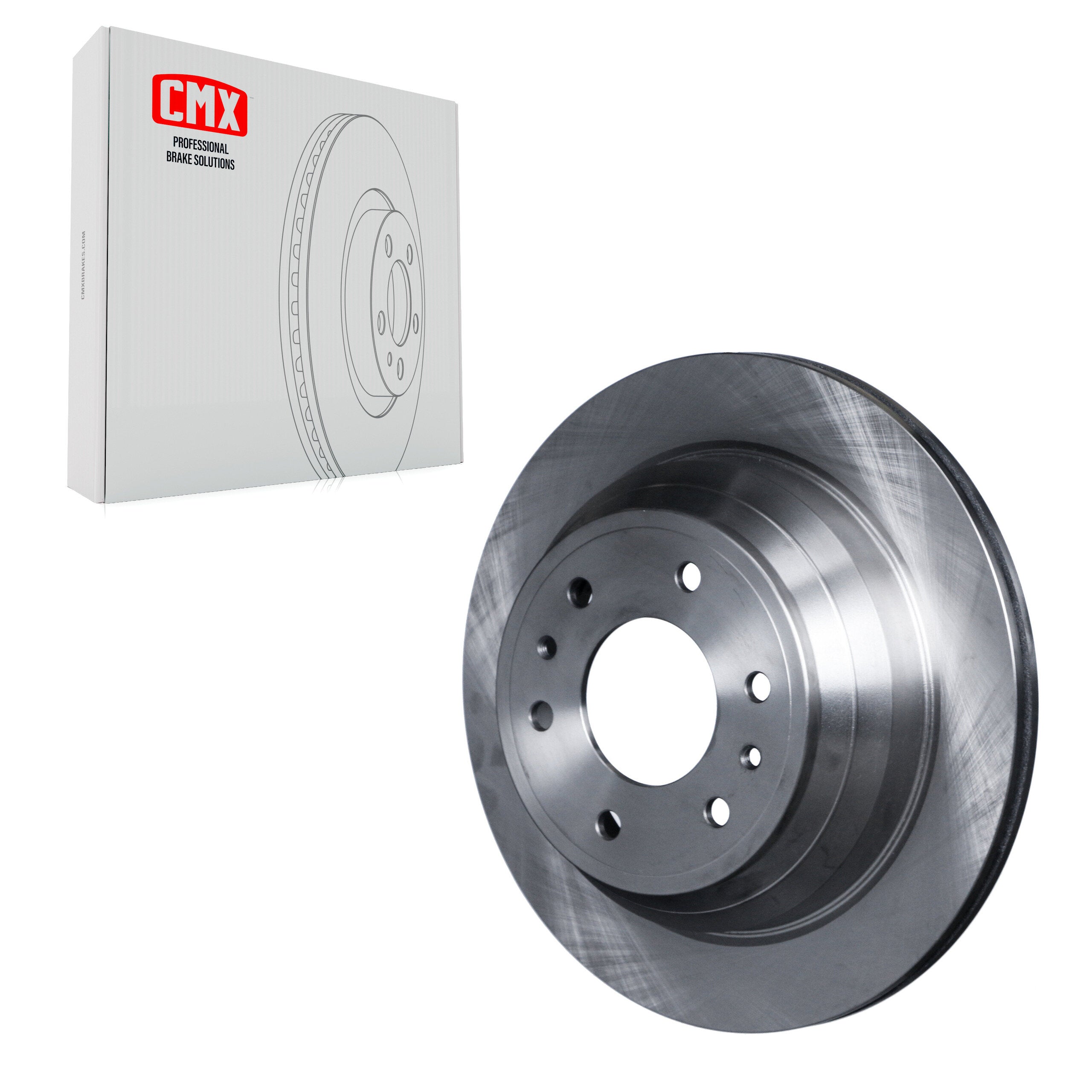CMX 8-580029 Disc Brake Rotor for 2002-2009 Saab 9-7x, Buick Rainier, GMC Envoy XUV - Rear