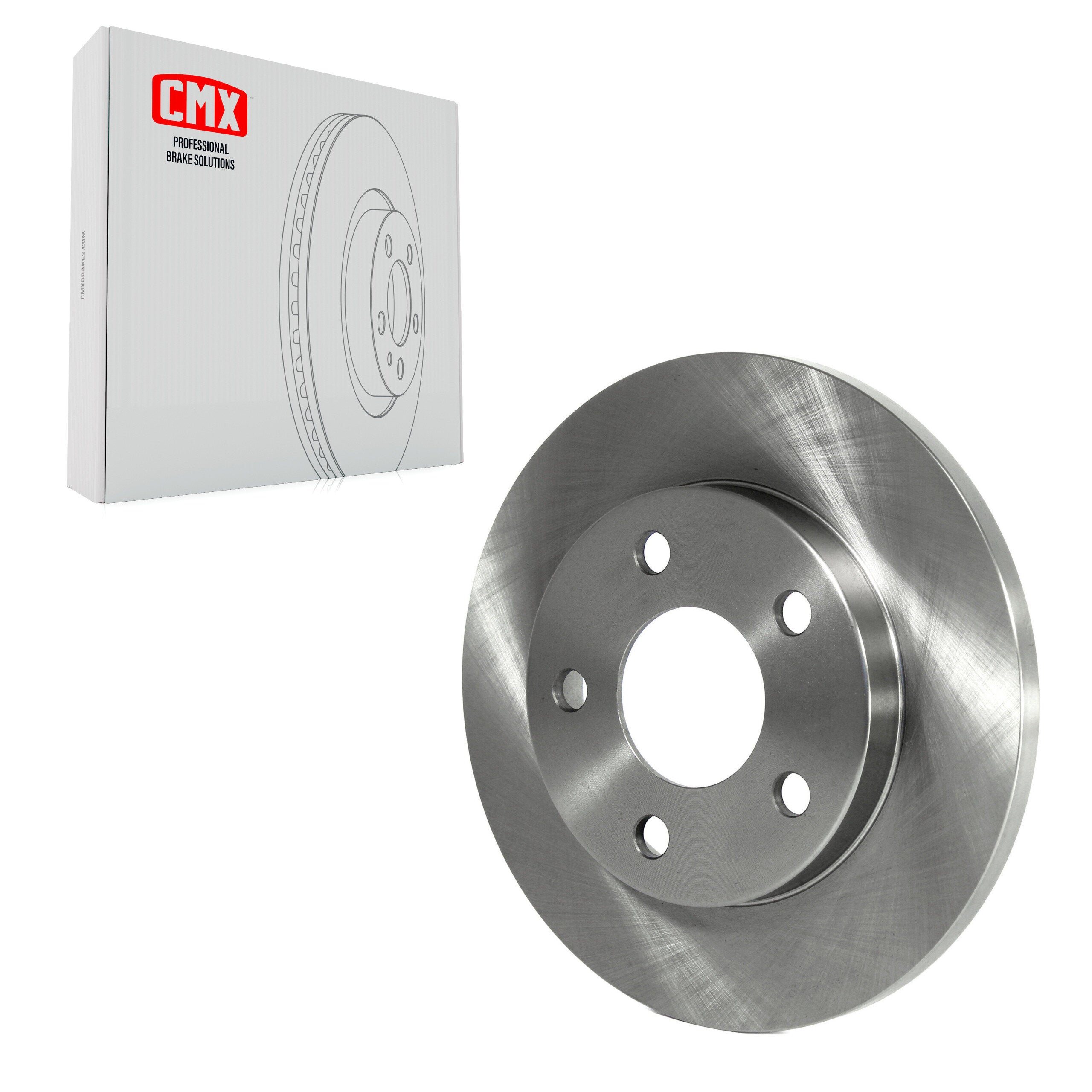 CMX 8-580171 Disc Brake Rotor for 2004-2016 Chevrolet Impala Limited, Chevrolet Impala, Buick Allure - Rear