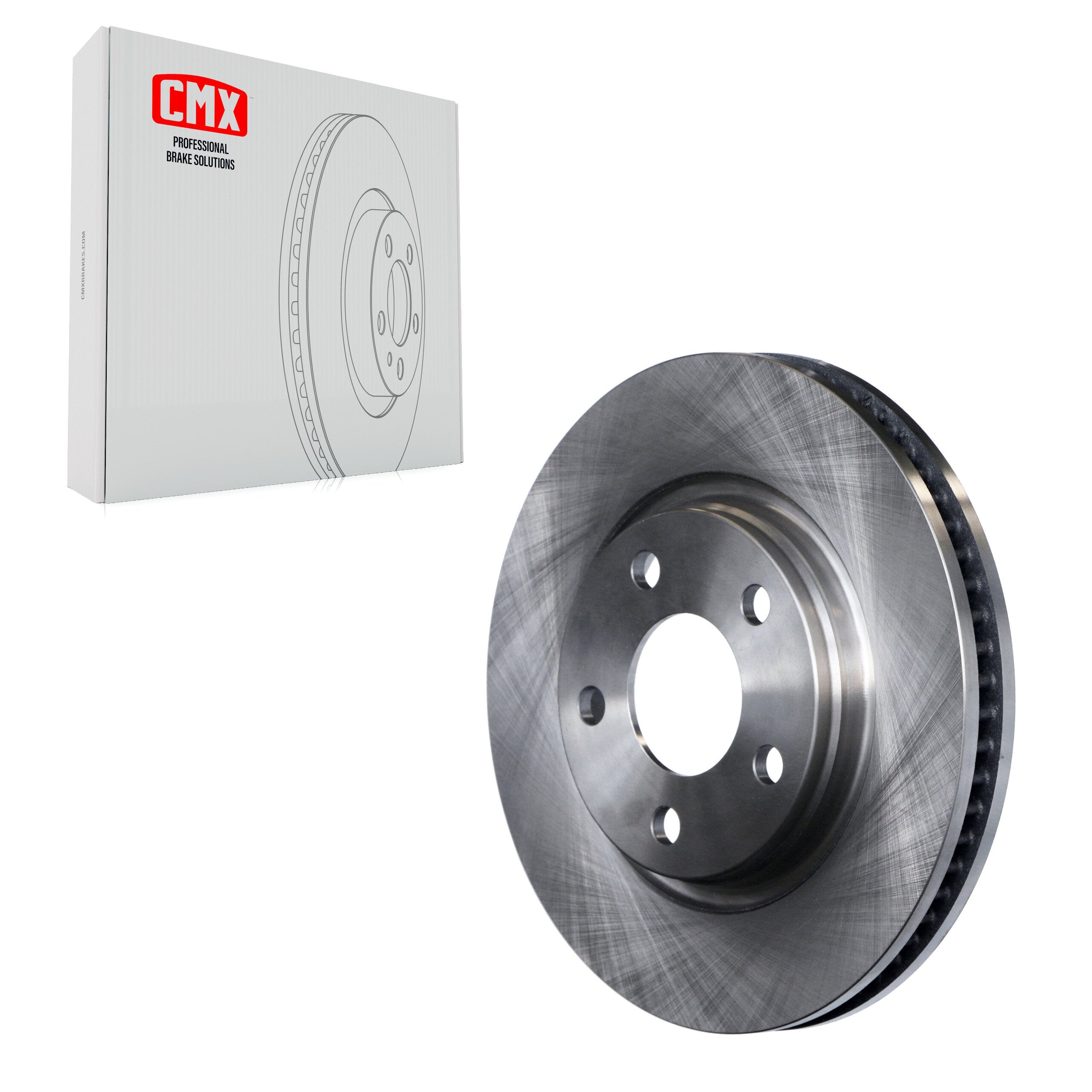 CMX 8-580188 Disc Brake Rotor for 2004-2009 Buick Allure, Buick LaCrosse, Buick Terraza - Front