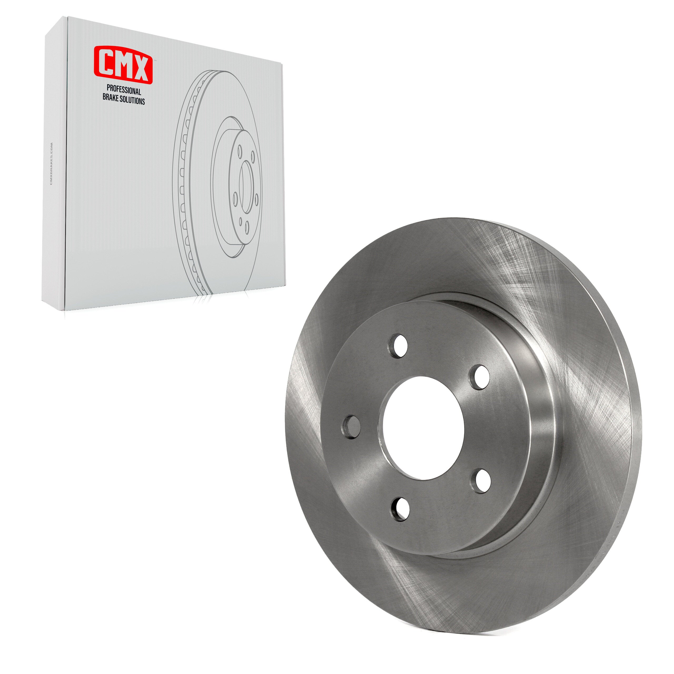 CMX 8-580243 Disc Brake Rotor for 2004-2012 Chevrolet HHR, Chevrolet Cobalt, Chevrolet Malibu - Rear