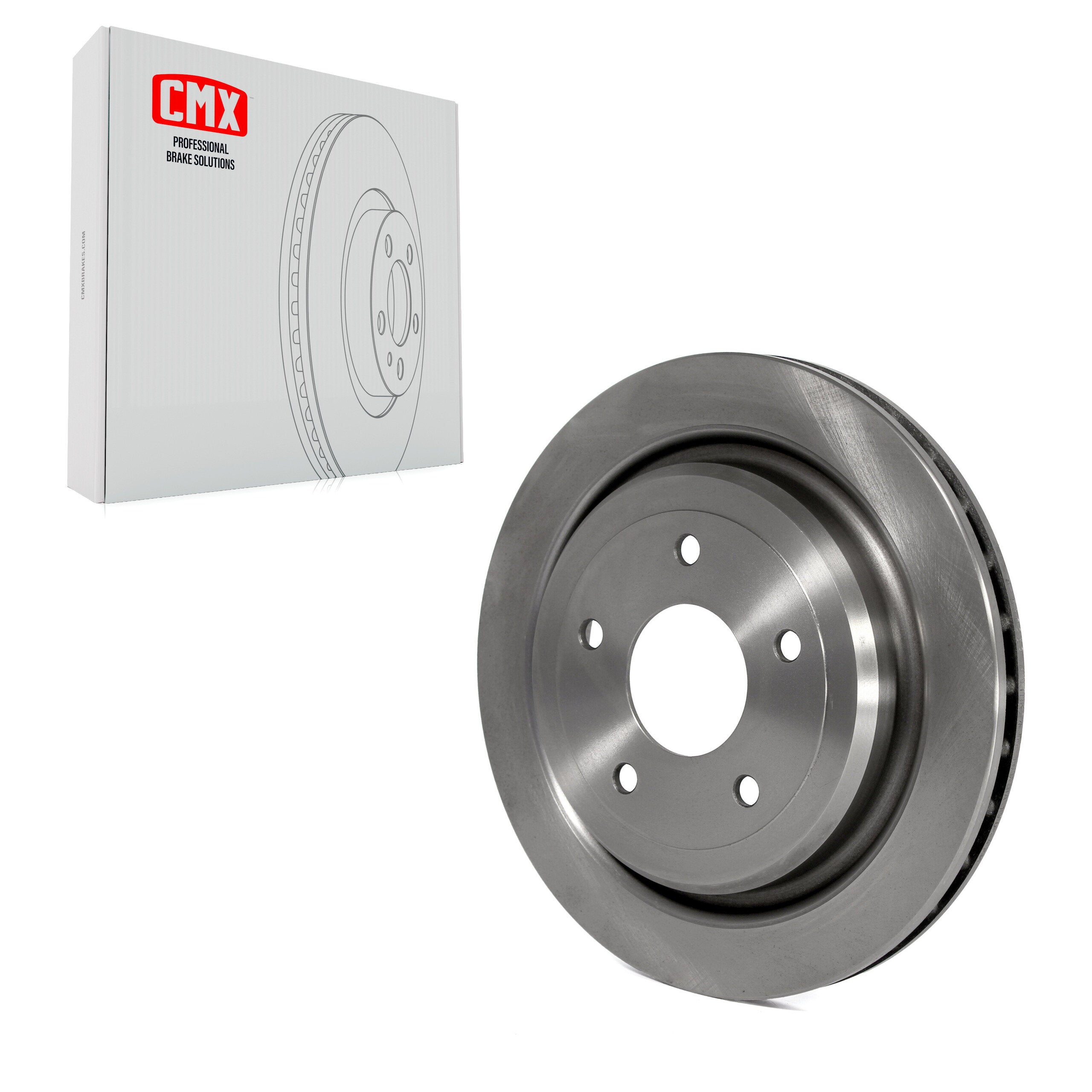 CMX 8-580252 Disc Brake Rotor for 2004-2013 Cadillac XLR, Chevrolet Corvette - Rear