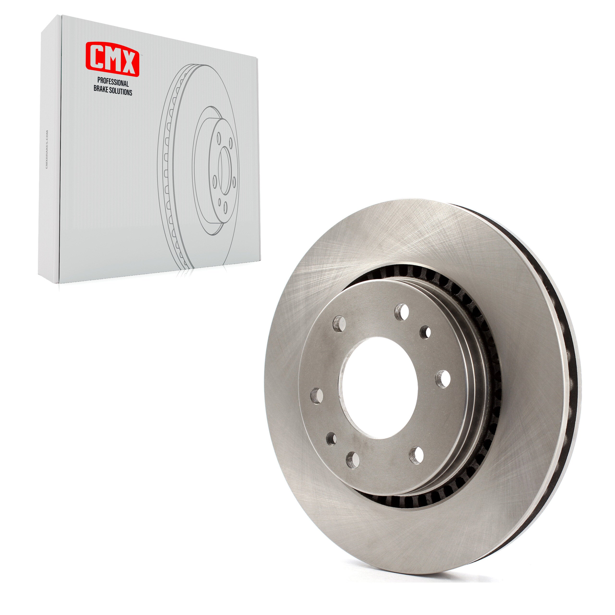 CMX 8-580359 Disc Brake Rotor for 2006-2009 GMC Envoy, Isuzu Ascender, Buick Rainier - Front