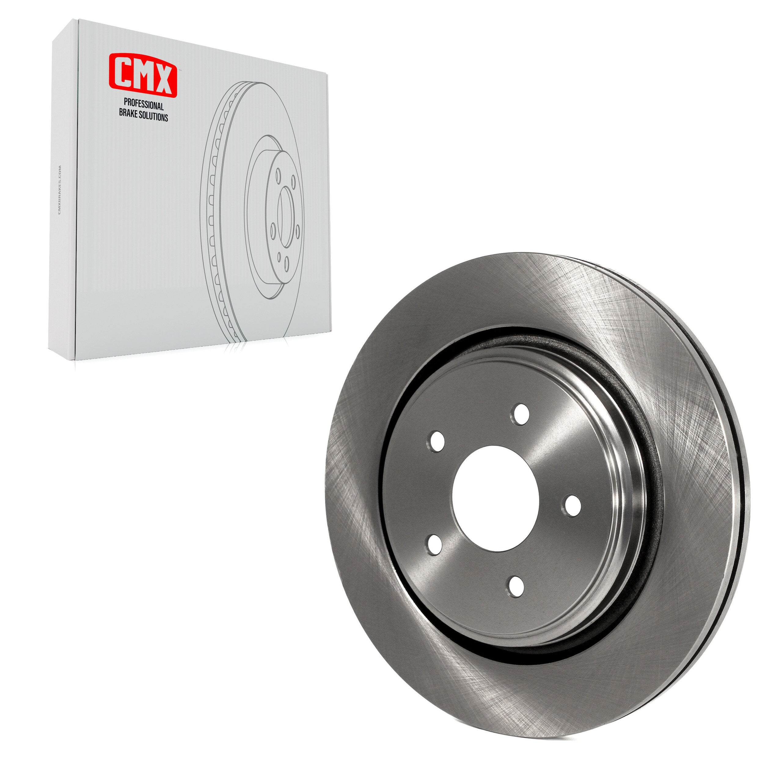 CMX 8-580386 Disc Brake Rotor for 2005-2013 Cadillac XLR, Chevrolet Corvette - Rear