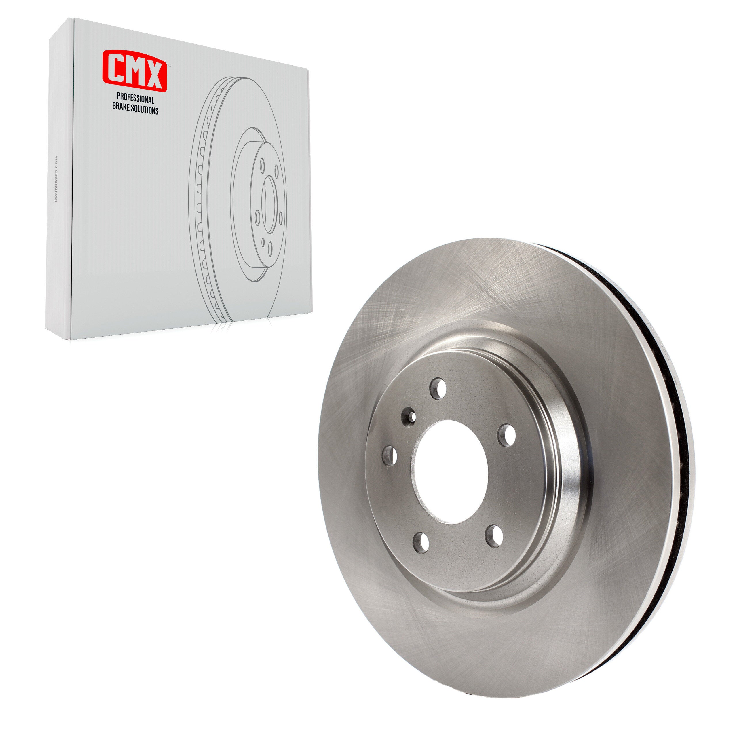 CMX 8-580387 Disc Brake Rotor for 2006-2016 Chevrolet Impala Limited, Chevrolet Impala, Buick Allure - Front