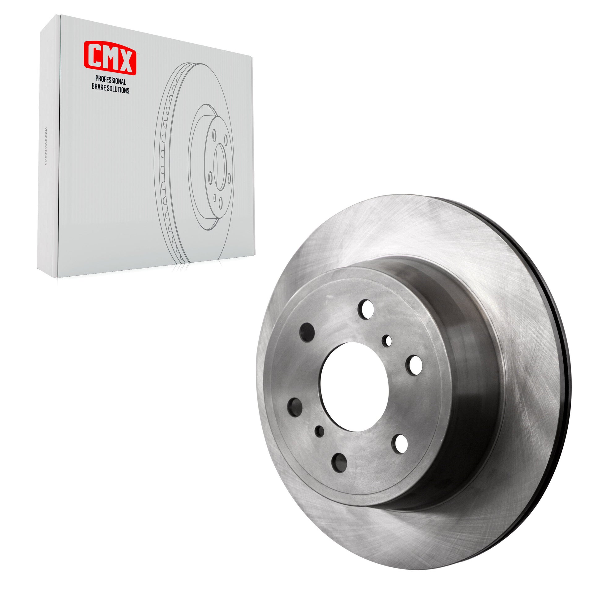 CMX 8-580422 Disc Brake Rotor for 2007-2020 Chevrolet Suburban, Chevrolet Silverado 1500, Chevrolet Silverado 1500 LD - Rear