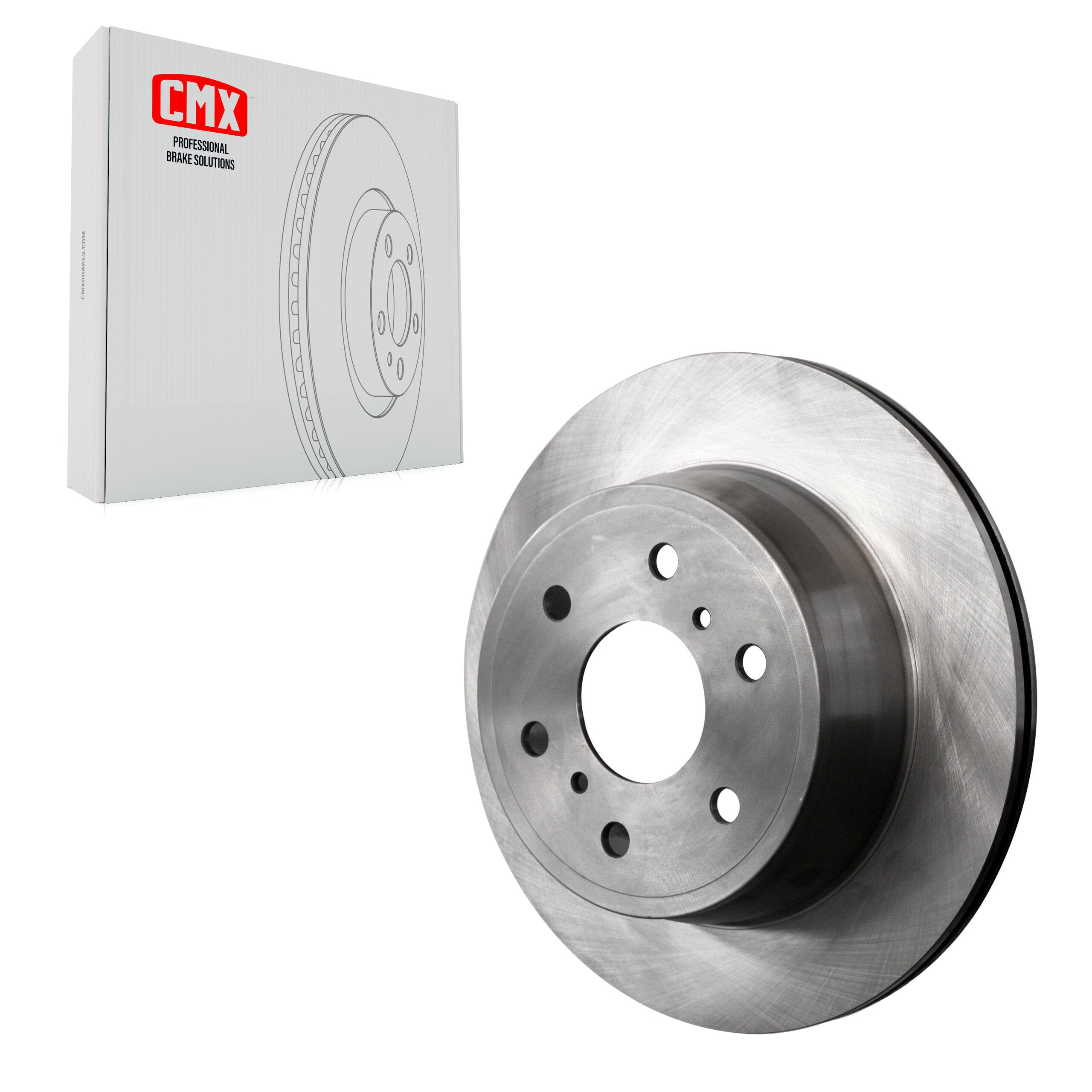 CMX 8-580422 Disc Brake Rotor for 2007-2020 Chevrolet Suburban, Chevrolet Silverado 1500, Chevrolet Silverado 1500 LD - Rear