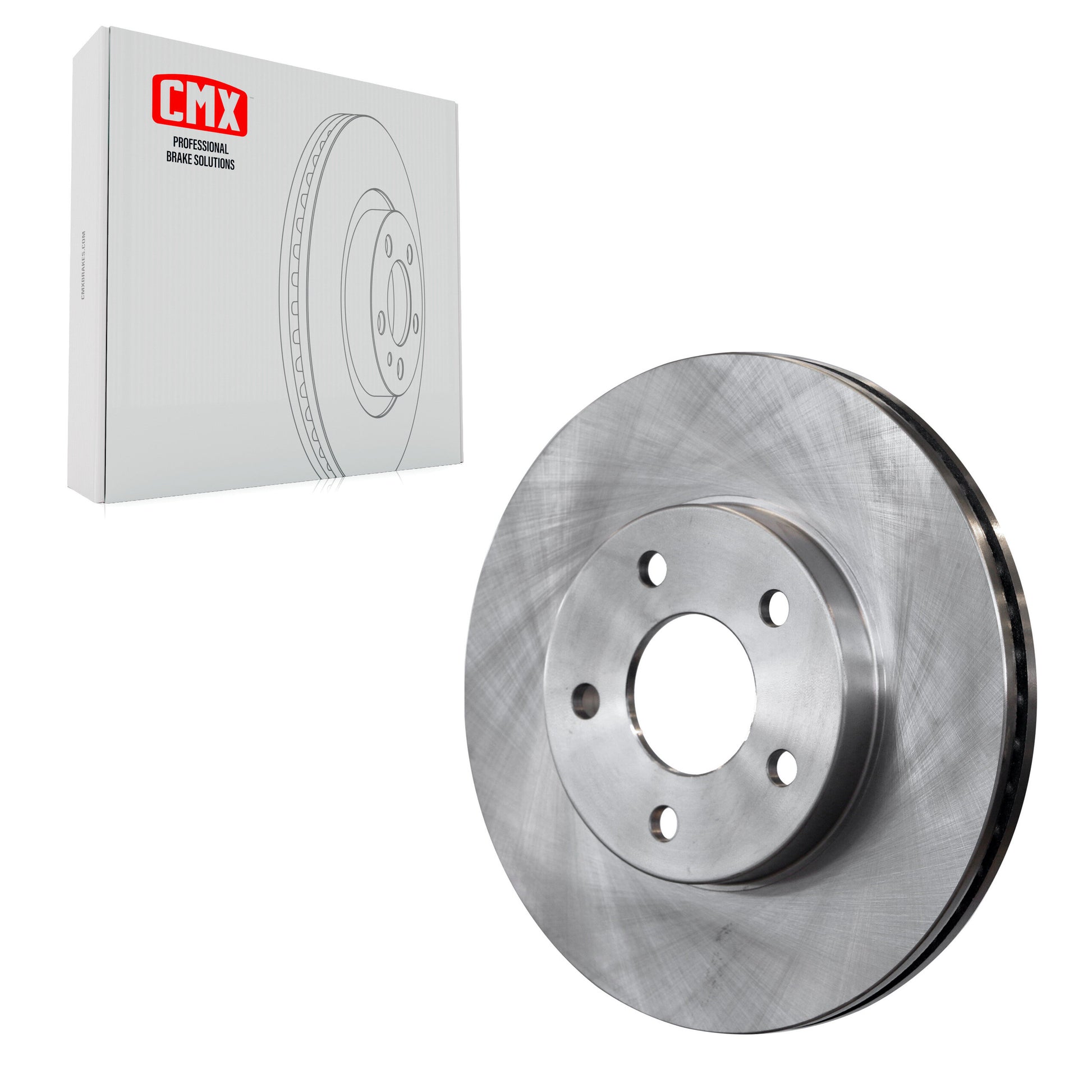 CMX 8-580503 Disc Brake Rotor for 2007-2010 Chevrolet Cobalt, Pontiac G5 - Front