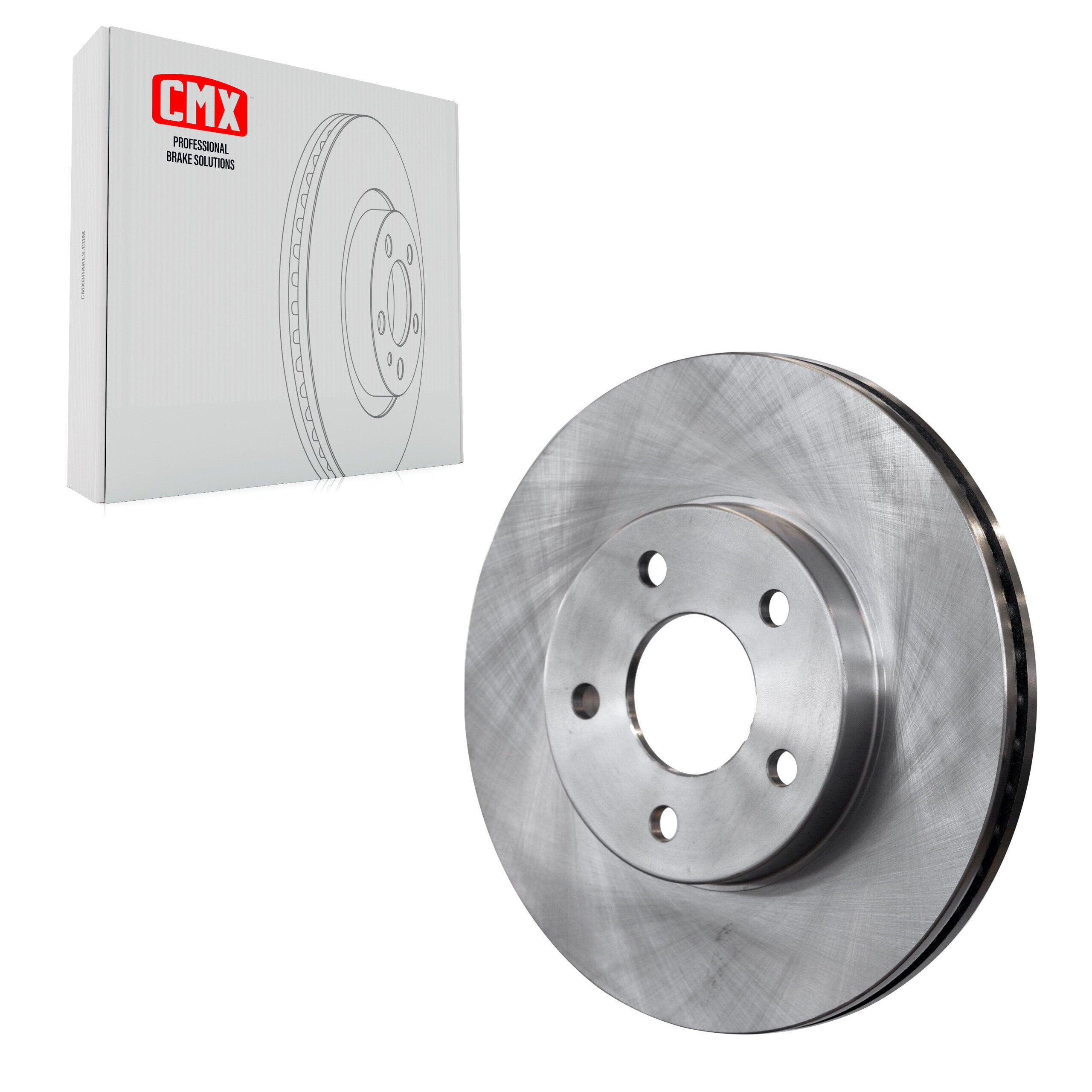 CMX 8-580503 Disc Brake Rotor for 2007-2010 Chevrolet Cobalt, Pontiac G5 - Front