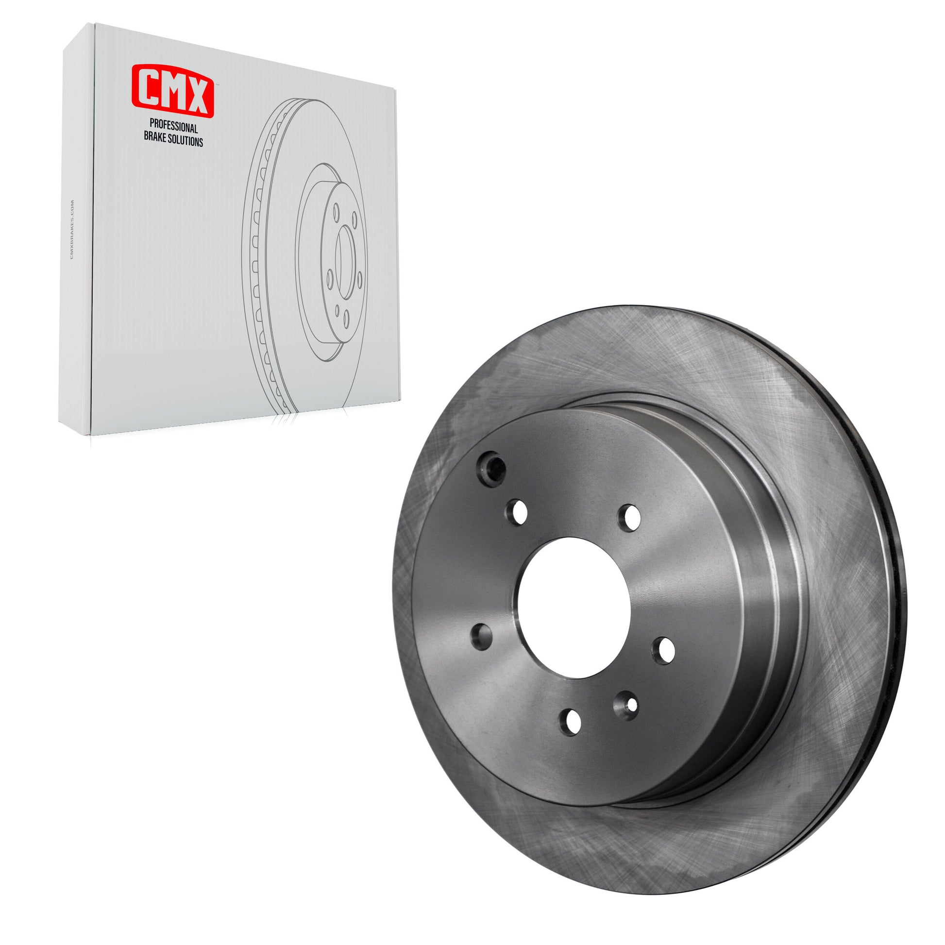 CMX 8-580543 Disc Brake Rotor for 2007-2015 Chevrolet Captiva Sport, Saturn Vue, Chevrolet Equinox - Rear
