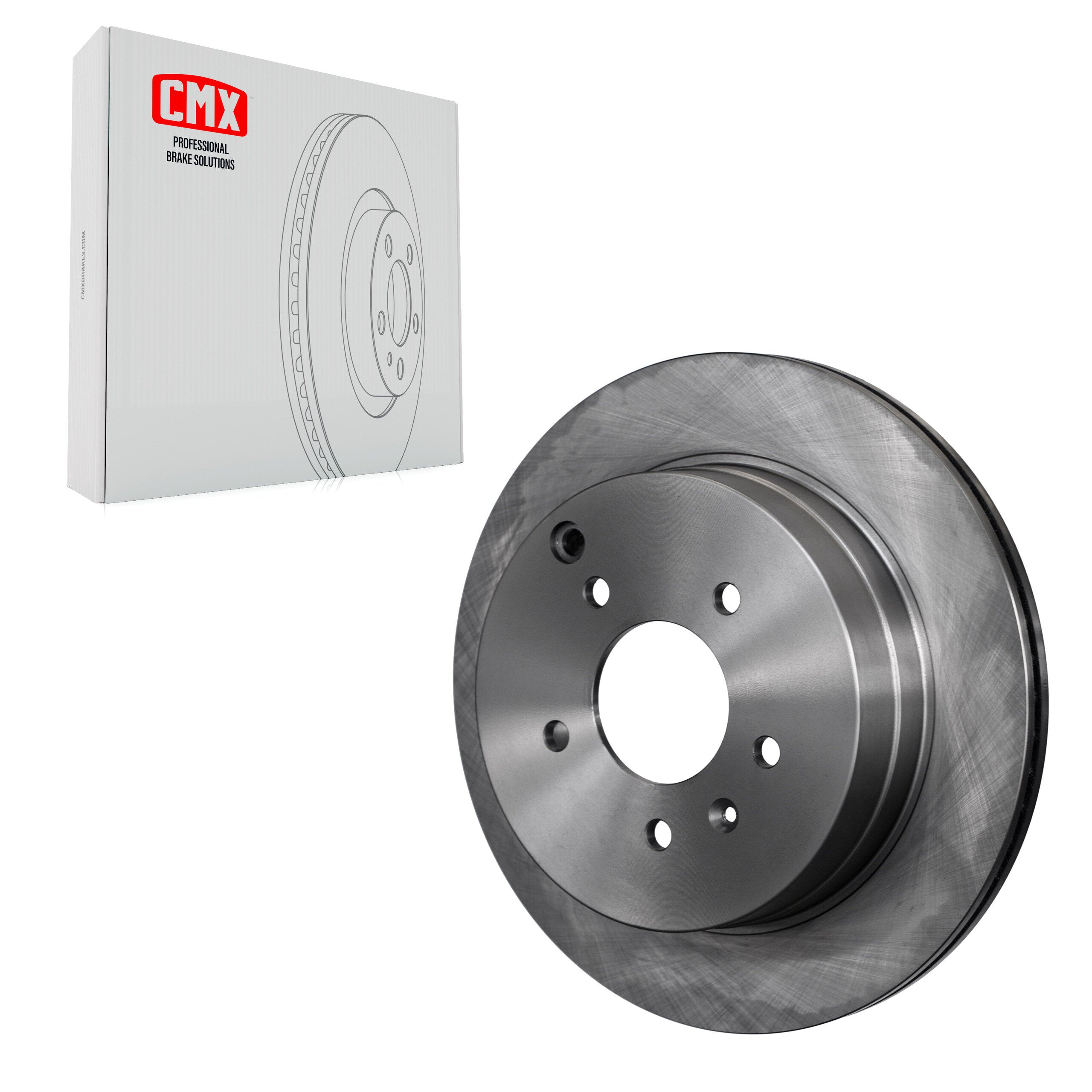 CMX 8-580543 Disc Brake Rotor for 2007-2015 Chevrolet Captiva Sport, Saturn Vue, Chevrolet Equinox - Rear
