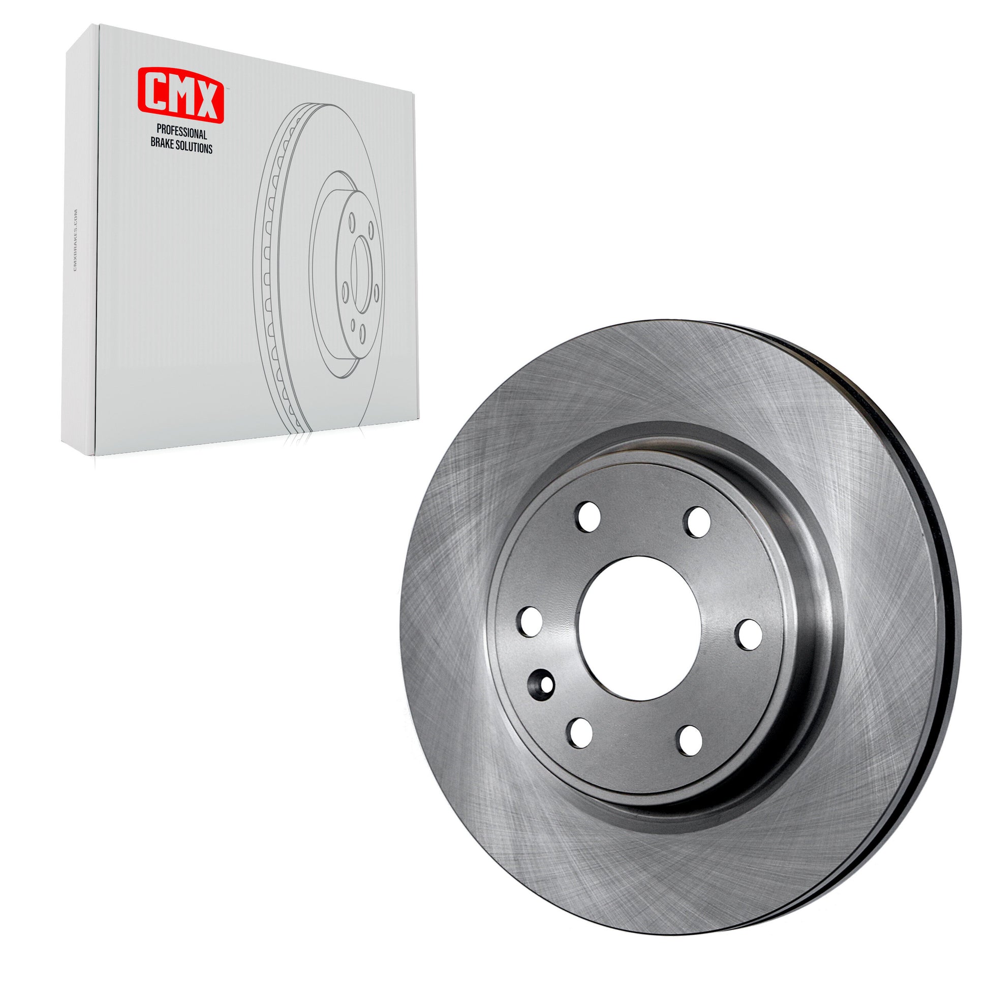 CMX 8-580560 Disc Brake Rotor for 2007-2017 GMC Acadia Limited, Chevrolet Traverse, Buick Enclave - Front