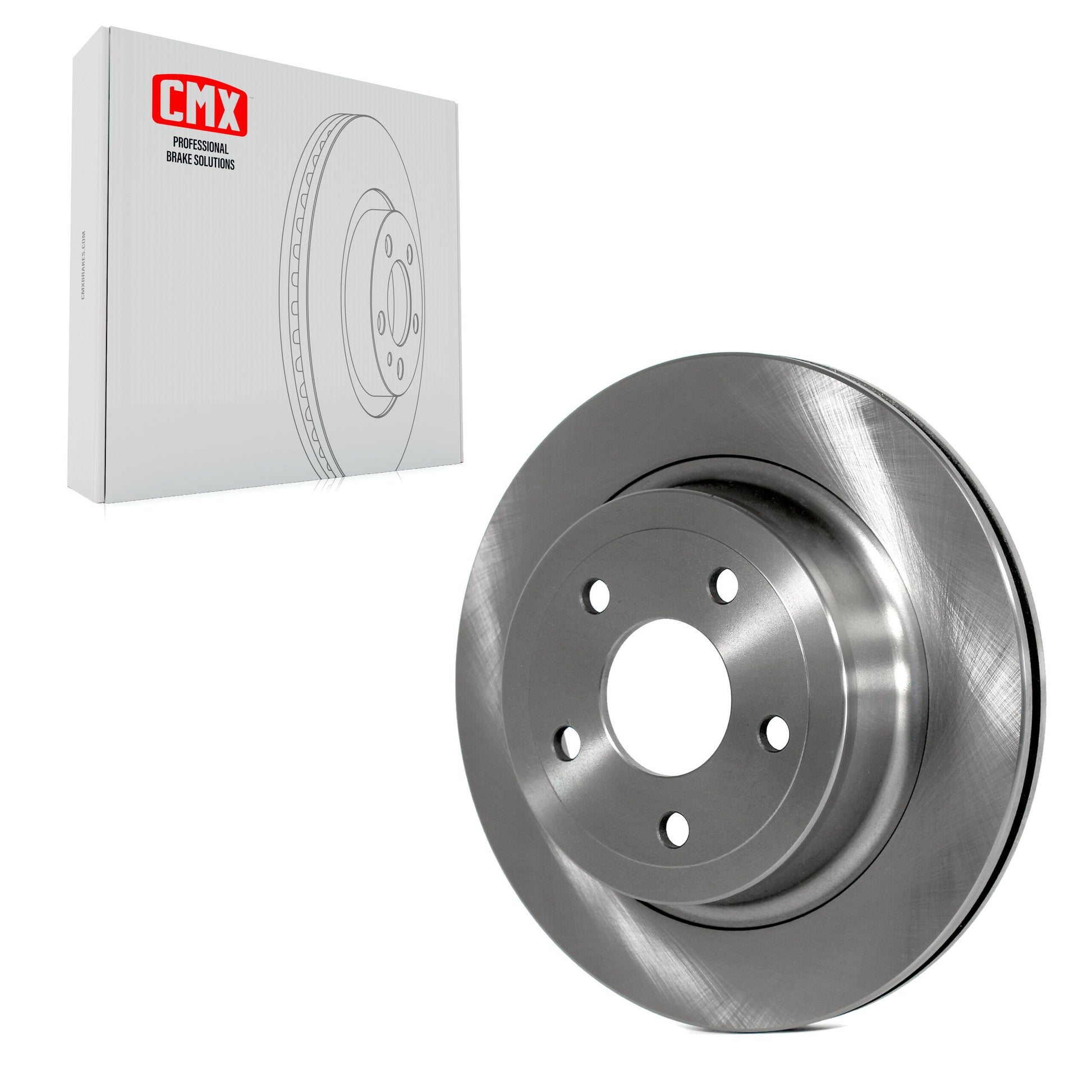 CMX 8-580706 Disc Brake Rotor for 2008-2010 Chevrolet Cobalt - Rear