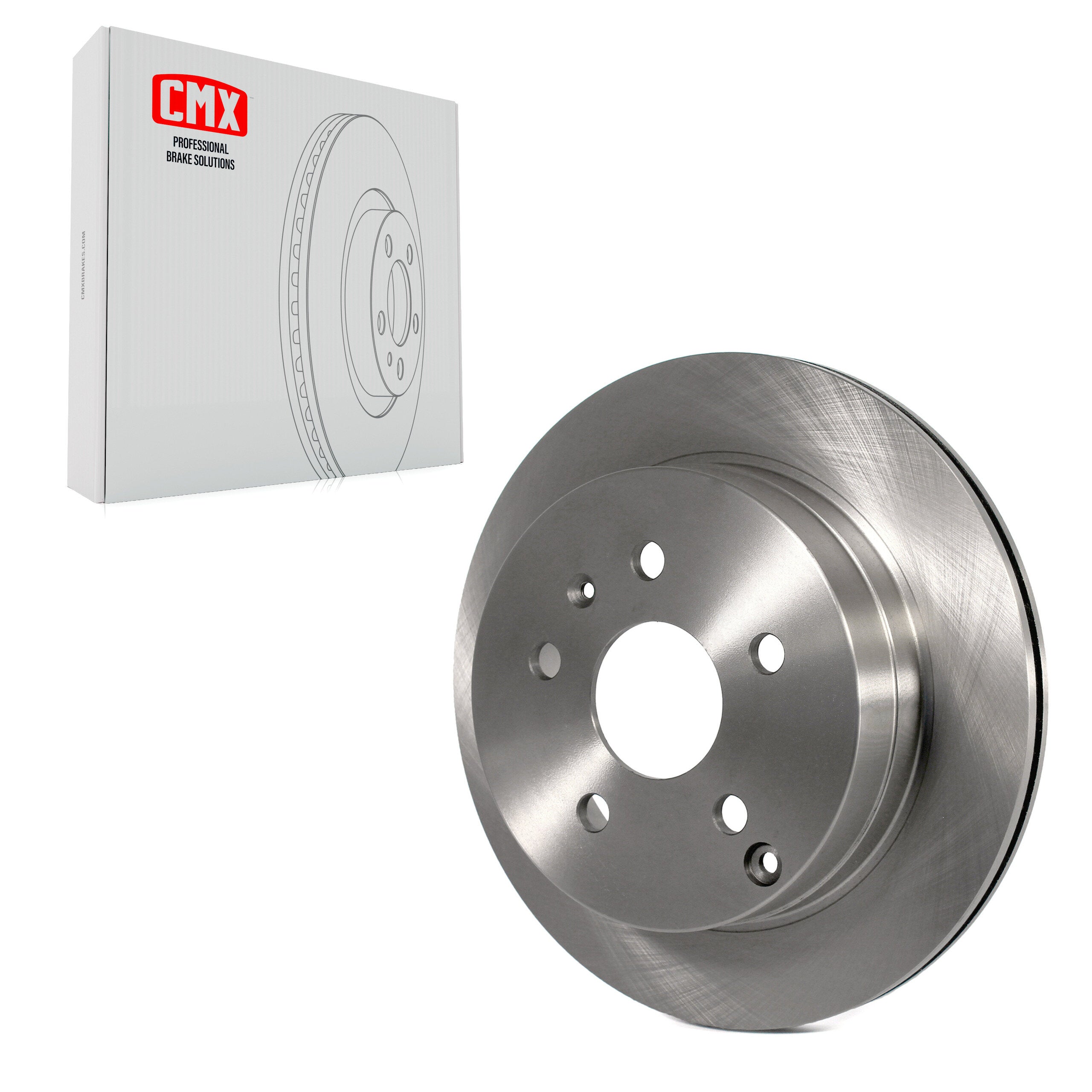 CMX 8-580763 Disc Brake Rotor for 2010-2017 Chevrolet Equinox, GMC Terrain - Rear