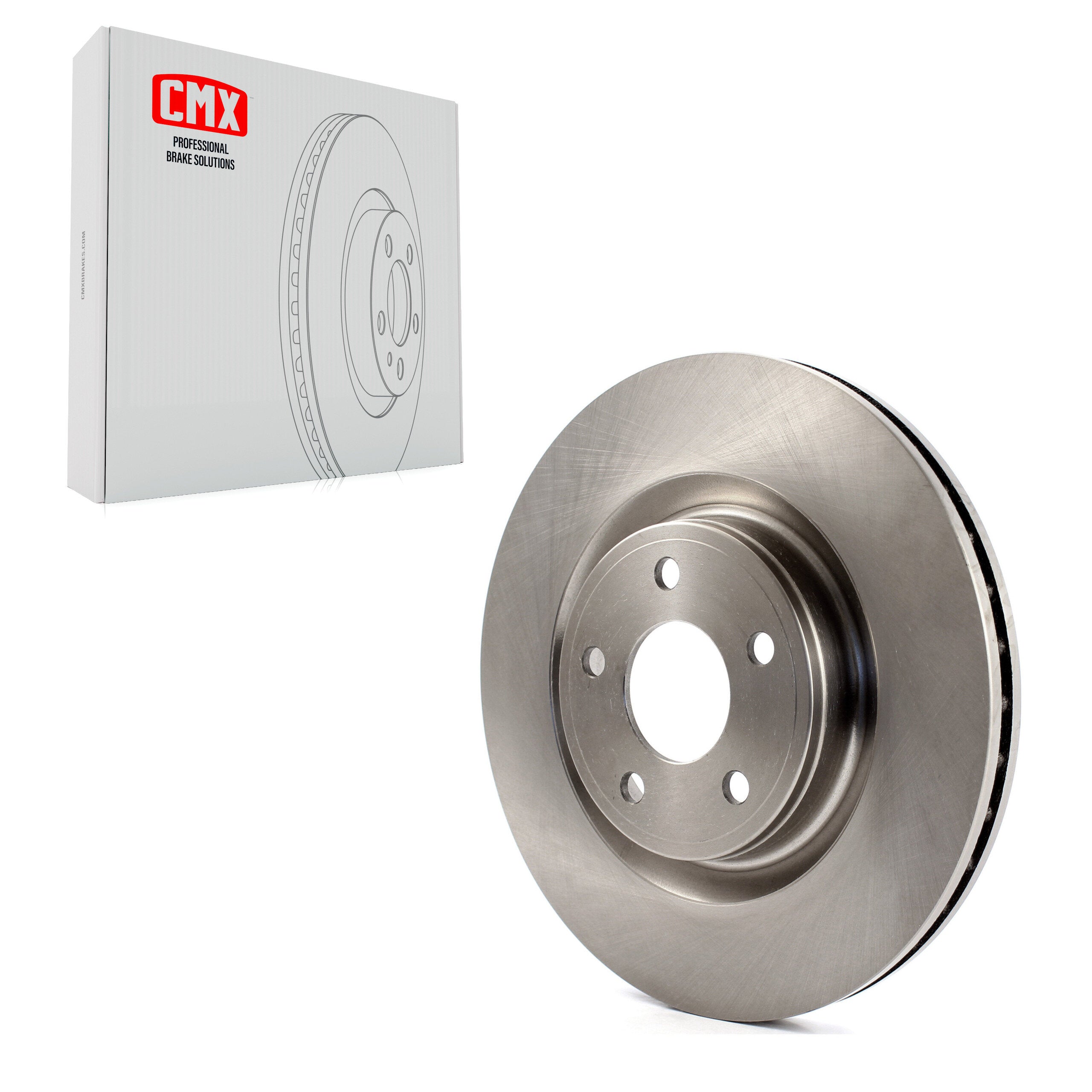 CMX 8-580775 Disc Brake Rotor for 2008-2010 Chevrolet HHR, Chevrolet Cobalt - Front