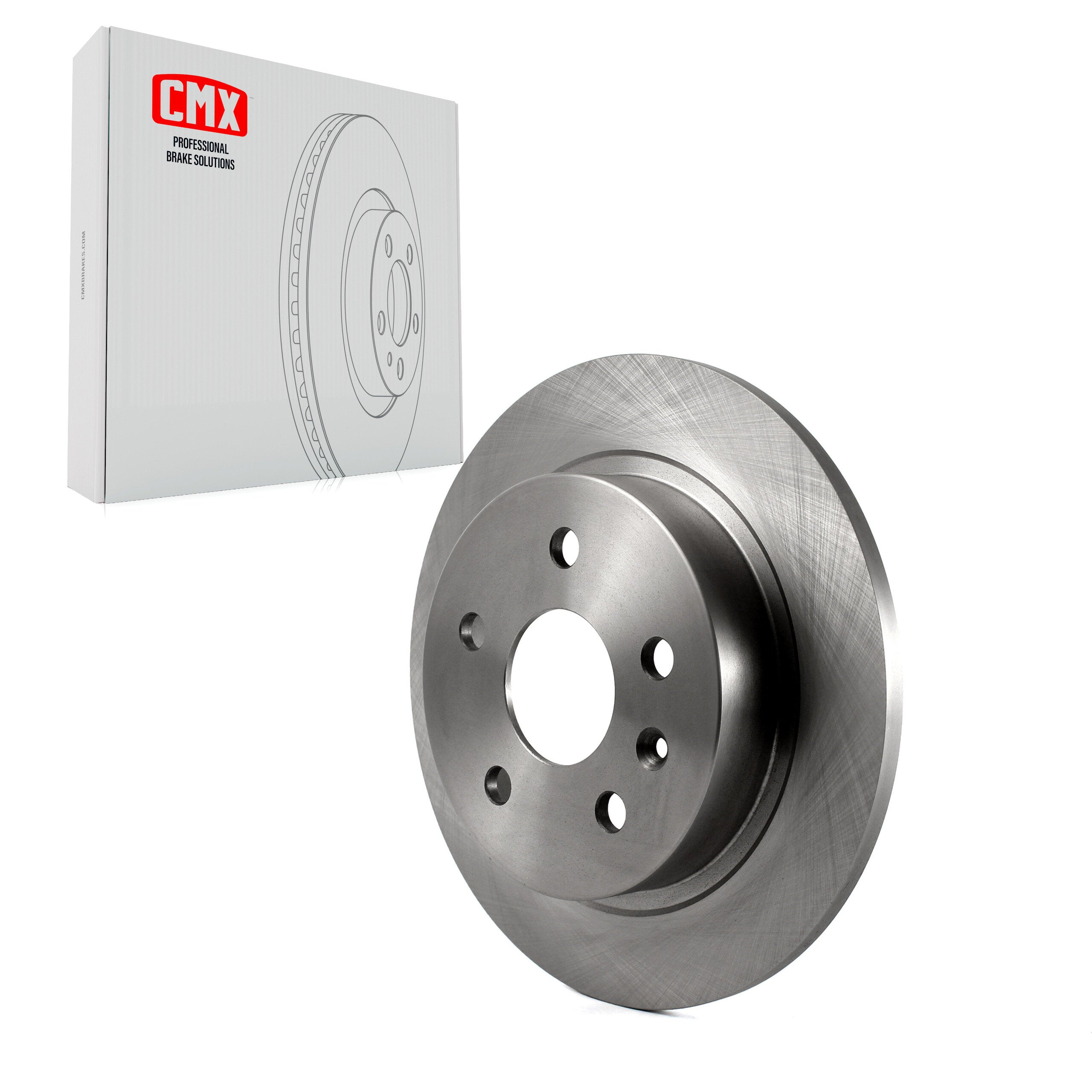 CMX 8-580838 Disc Brake Rotor for 2011-2017 Chevrolet Malibu Limited, Chevrolet Malibu, Buick LaCrosse - Rear