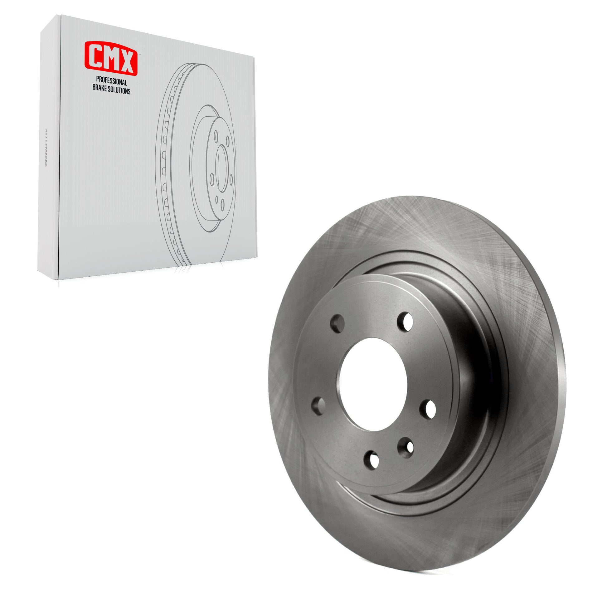 CMX 8-580900 Disc Brake Rotor for 2011-2019 Buick Cascada, Cadillac ELR, Chevrolet Cruze - Rear