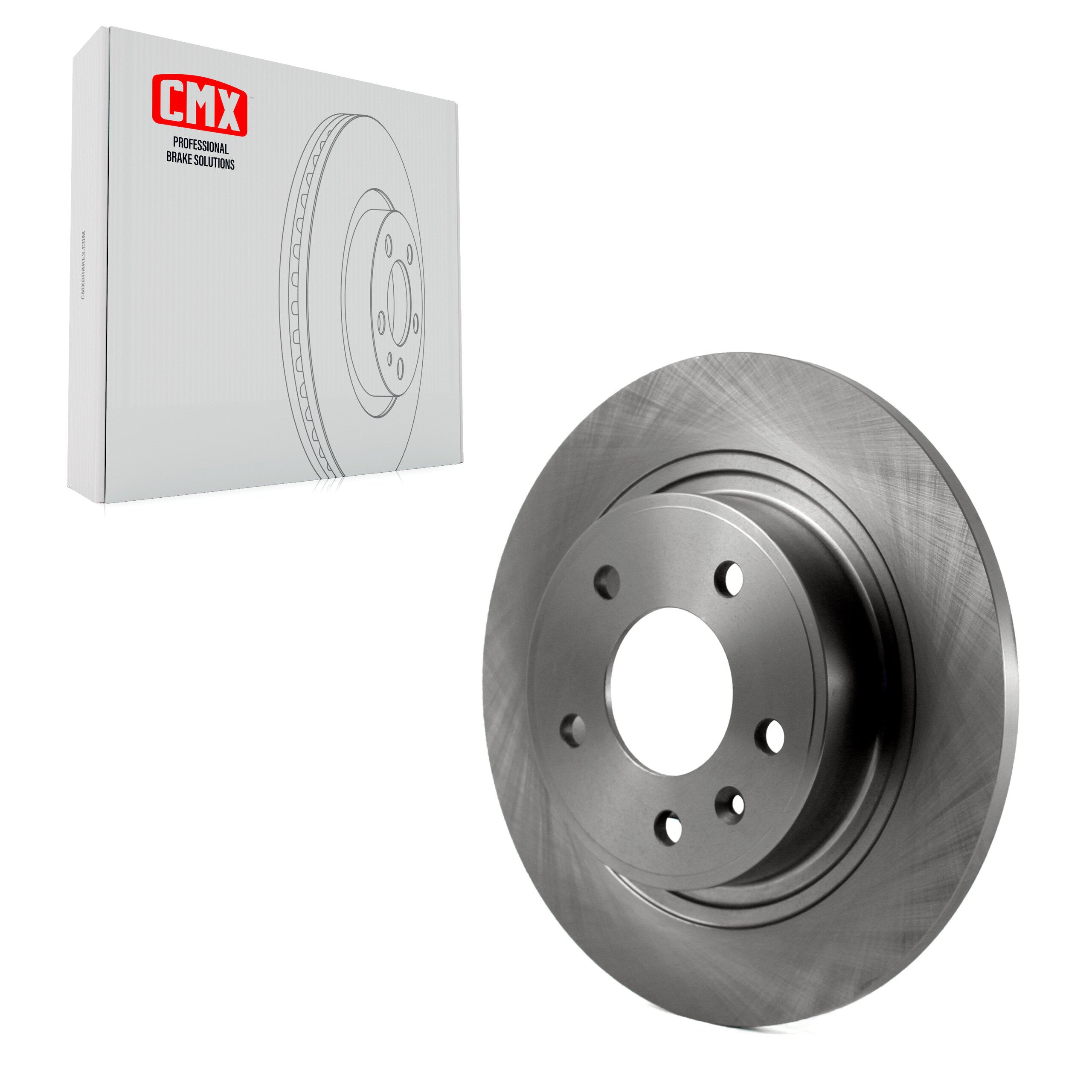 CMX 8-580900 Disc Brake Rotor for 2011-2019 Buick Cascada, Cadillac ELR, Chevrolet Cruze - Rear