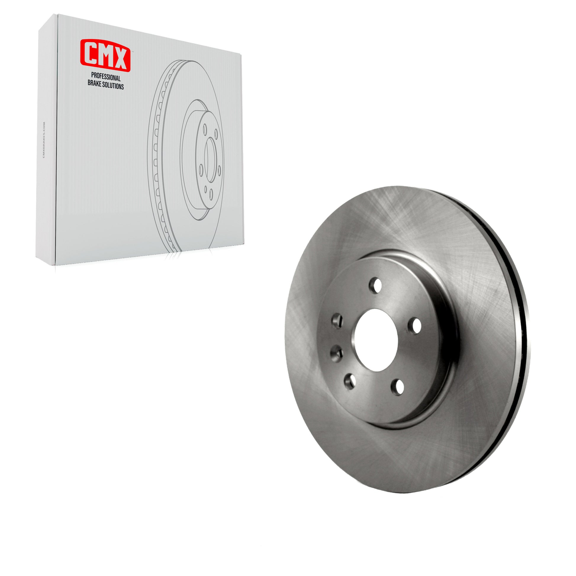 CMX 8-581025 Disc Brake Rotor for 2013-2022 Chevrolet Trax, Buick Encore, Chevrolet Sonic - Front