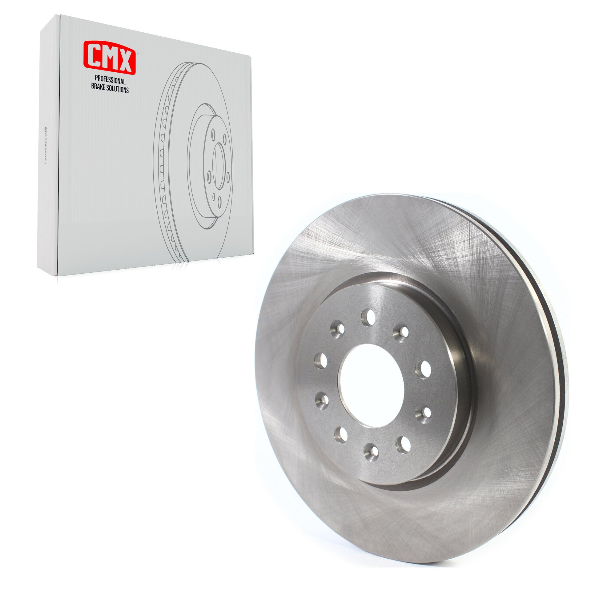 CMX 8-582033 Disc Brake Rotor for 2016-2021 Buick Regal Sportback, Buick Regal TourX, Chevrolet Equinox - Front