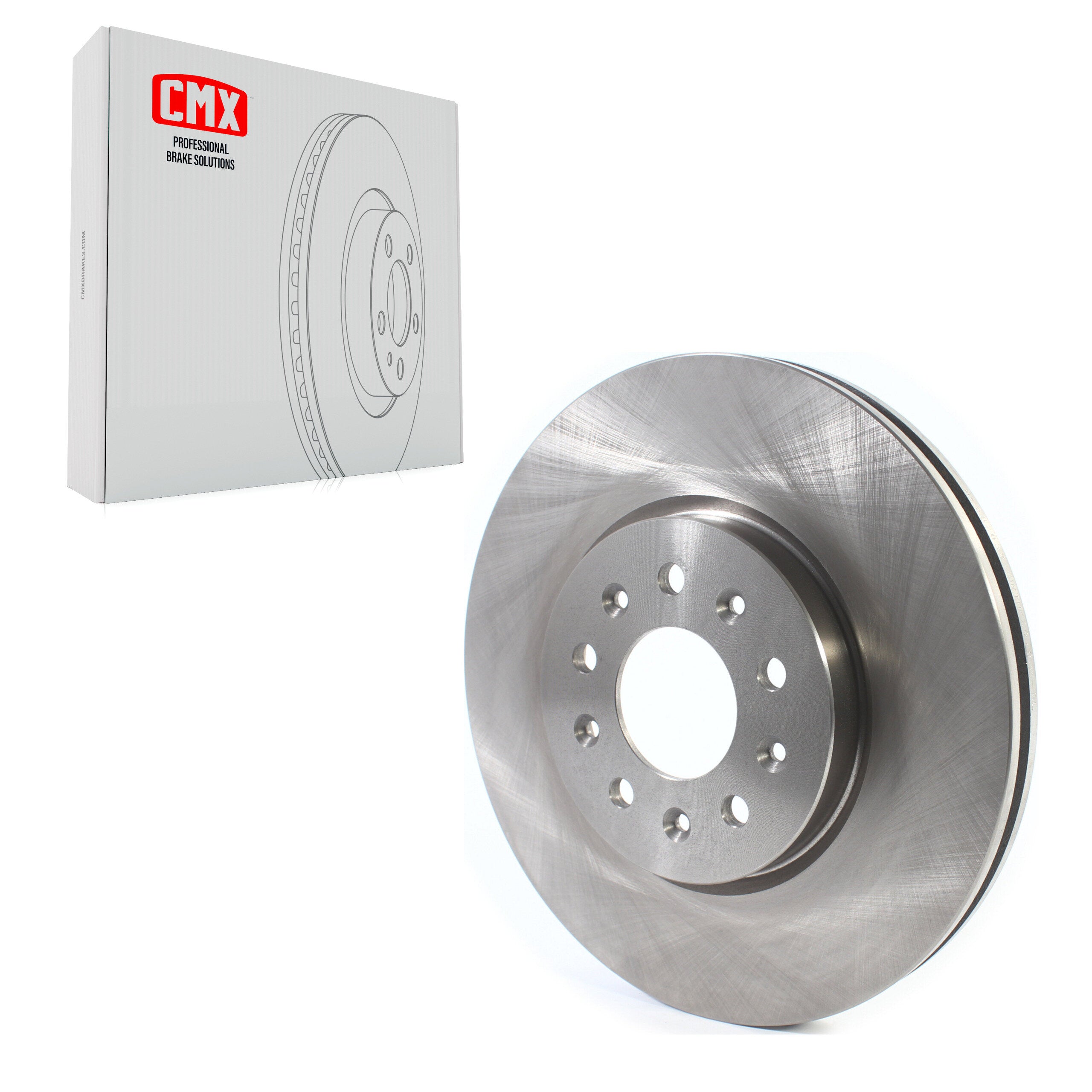 CMX 8-582033 Disc Brake Rotor for 2016-2021 Buick Regal Sportback, Buick Regal TourX, Chevrolet Equinox - Front