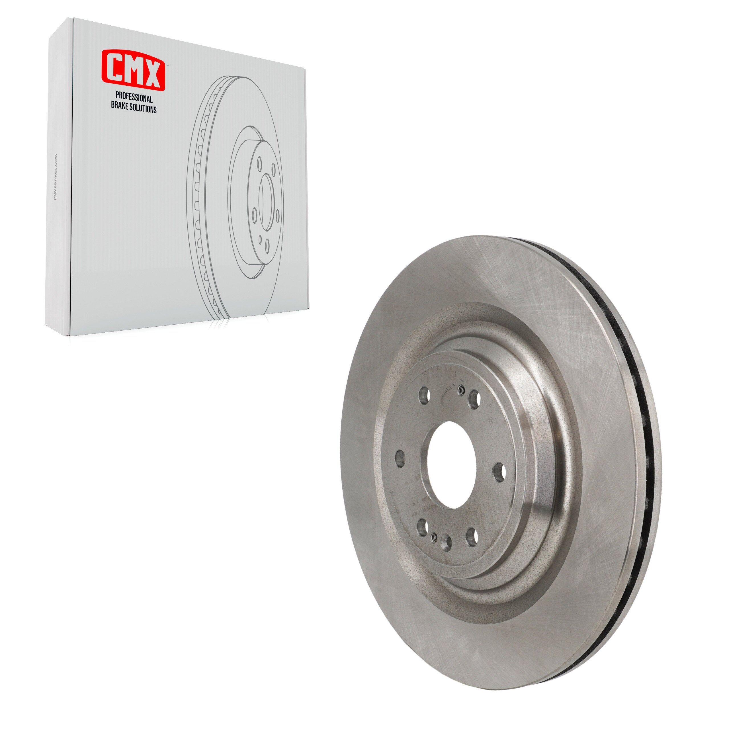 CMX 8-582799 Disc Brake Rotor for 2019-2025 Chevrolet Silverado 1500 LTD, GMC Sierra 1500 Limited, Cadillac Escalade - Front