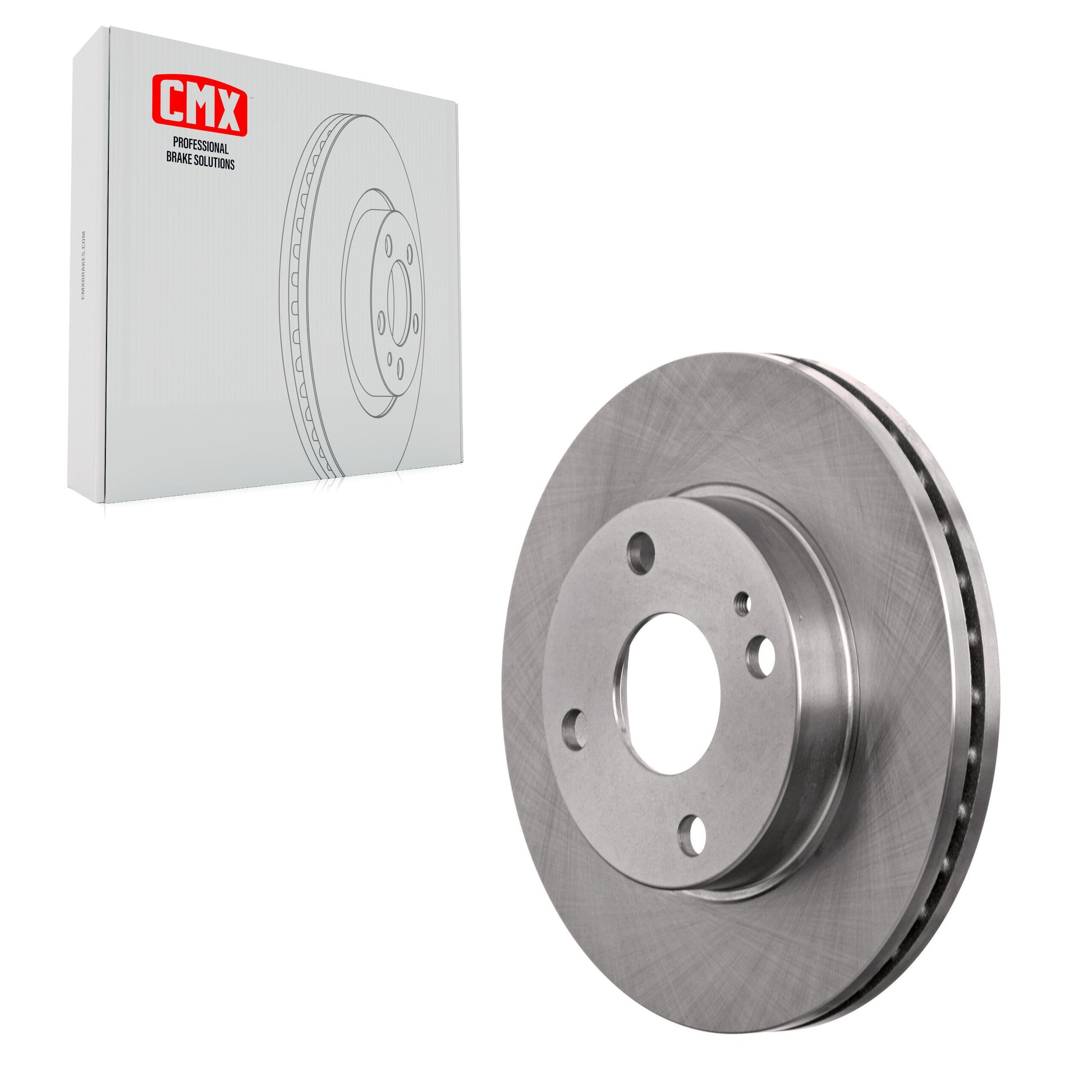 CMX 8-6130 Disc Brake Rotor for 1990-2003 Mazda Protege, Kia Rio, Ford Aspire - Front