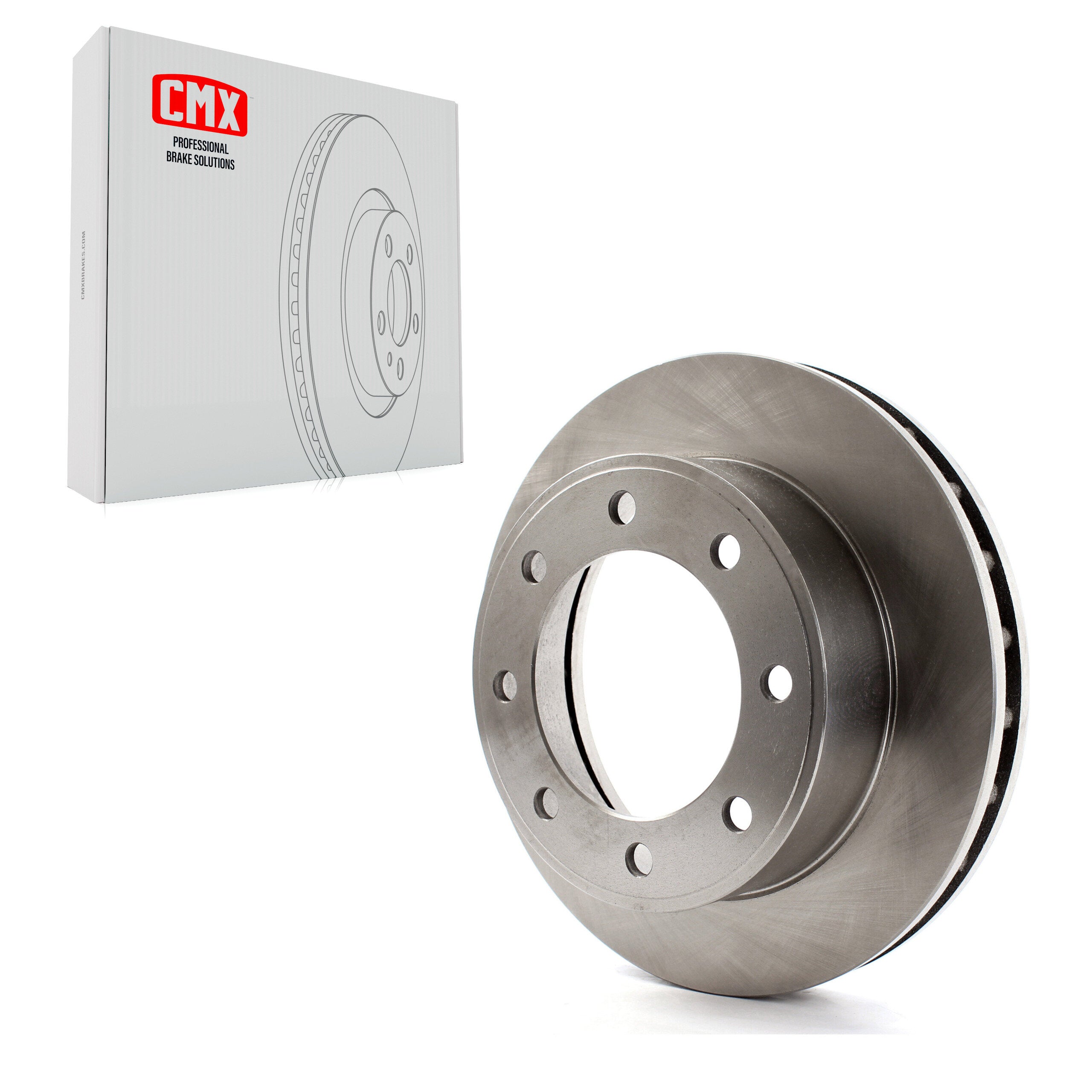 CMX 8-66746 Disc Brake Rotor for 1999-2000 Ford Excursion, Ford F-250 Super Duty, Ford F-350 Super Duty - Front