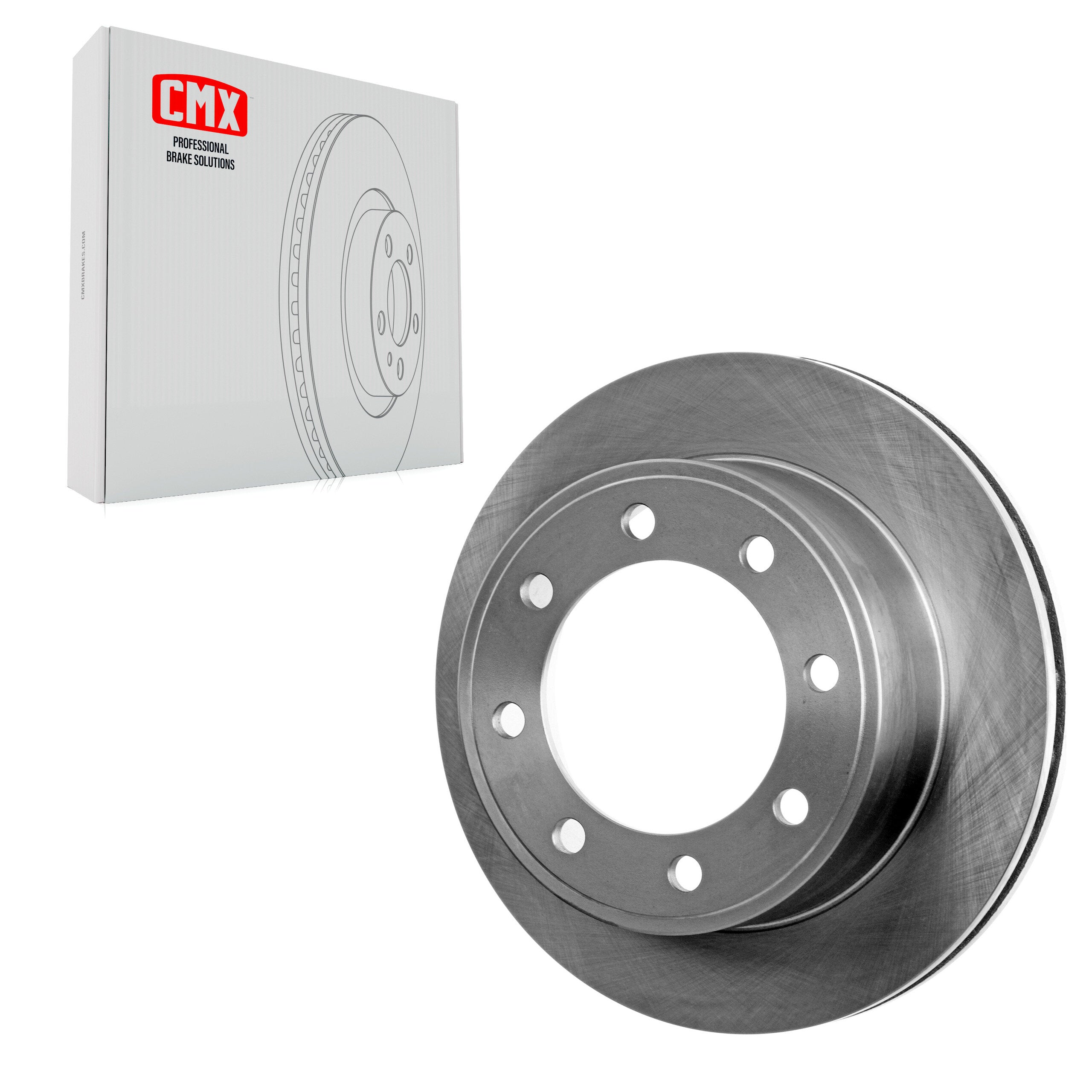 CMX 8-66799 Disc Brake Rotor for 1996-2007 Ford E-150, Ford E-350 Econoline, Ford E-250 - Rear