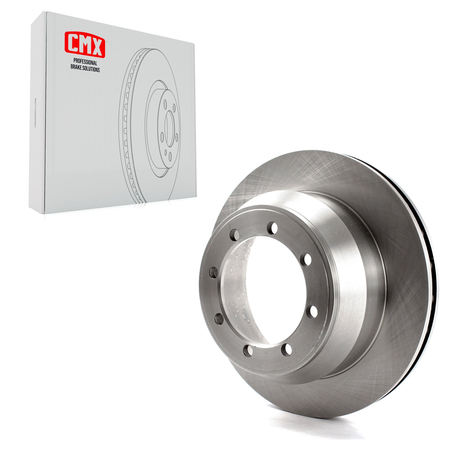 CMX 8-66824 Disc Brake Rotor for 1999-2004 Ford F-550 Super Duty, Ford F-350 Super Duty - Rear