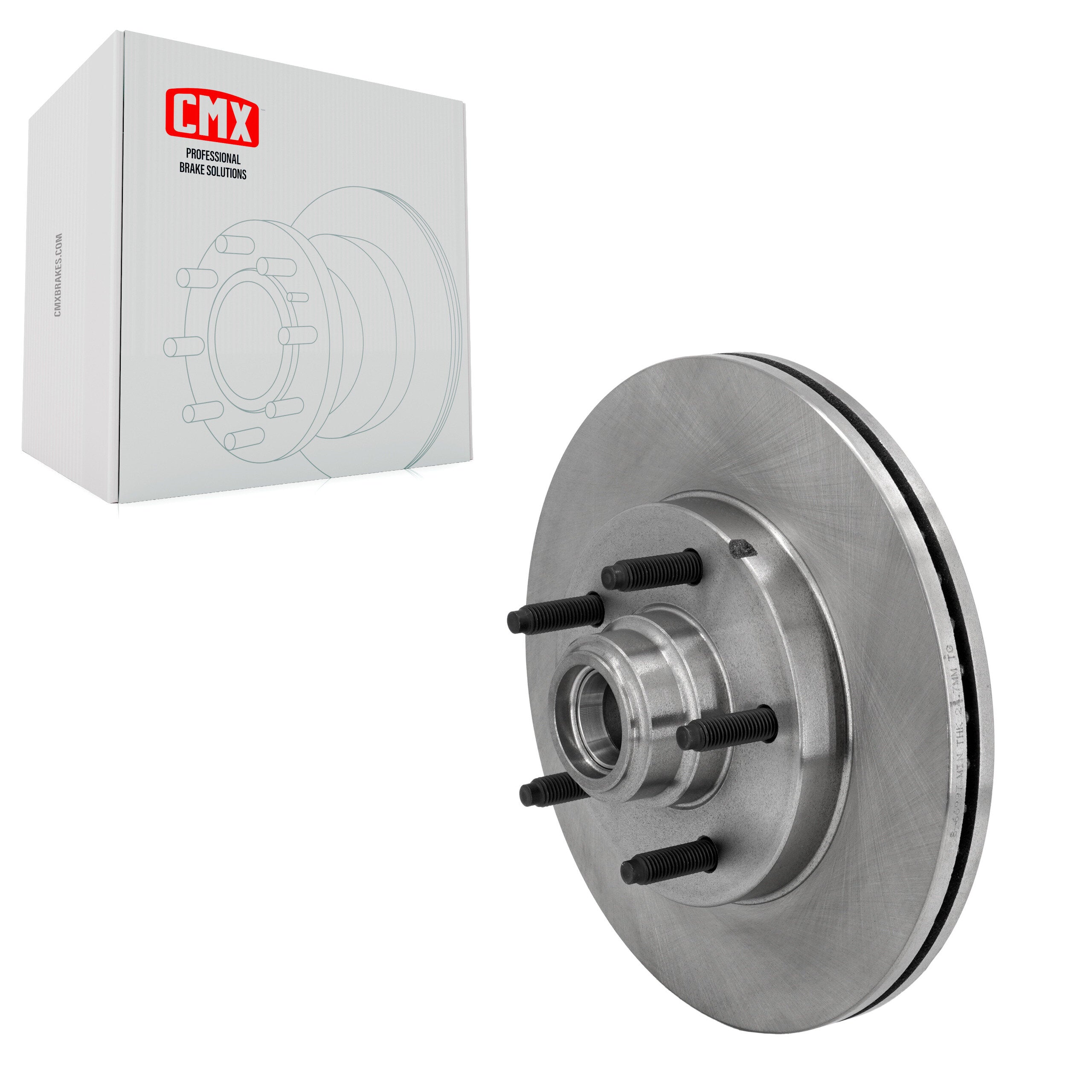 CMX 8-66997 Disc Brake Rotor and Hub Assembly for 1999-2004 Ford F-150, Ford F-150 Heritage, Lincoln Blackwood - Front
