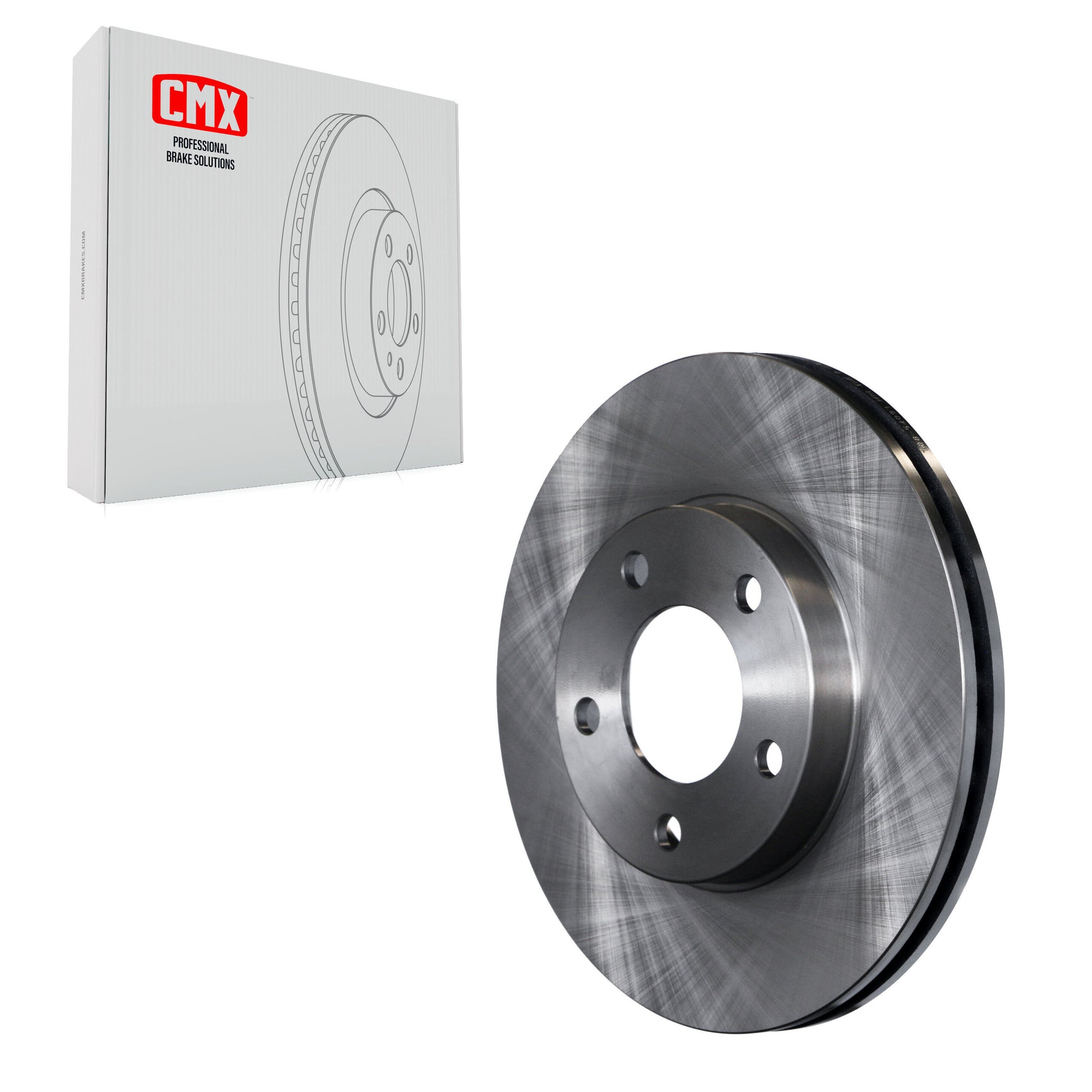 CMX 8-680025 Disc Brake Rotor for 2001-2007 Mercury Mariner, Ford Escape, Mazda Tribute - Front
