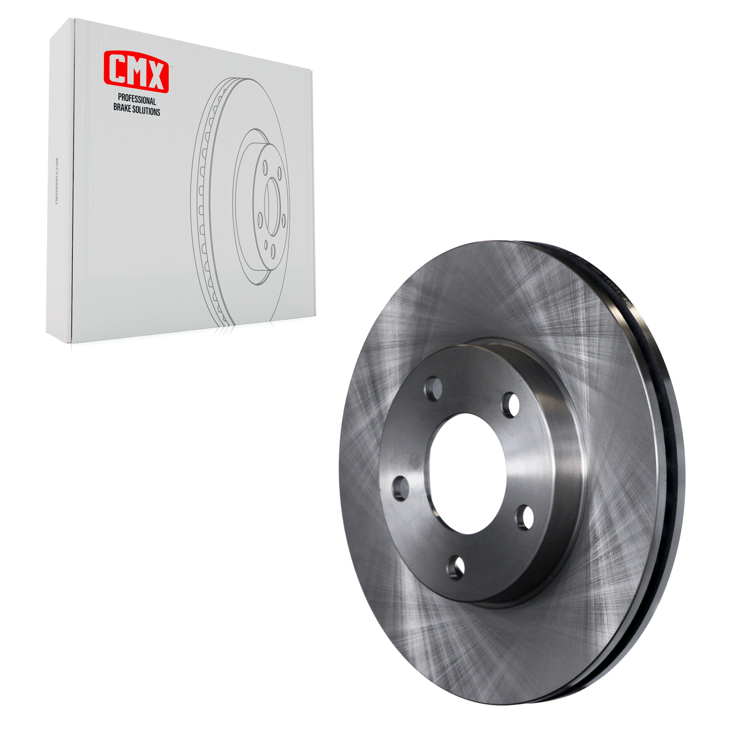 CMX 8-680025 Disc Brake Rotor for 2001-2007 Mercury Mariner, Ford Escape, Mazda Tribute - Front