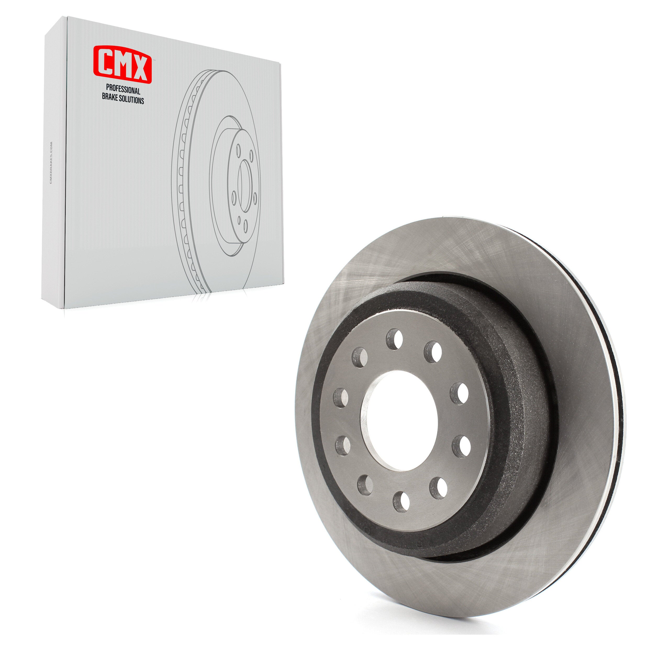 CMX 8-680107 Disc Brake Rotor for 2003-2011 Lincoln Town Car - Rear
